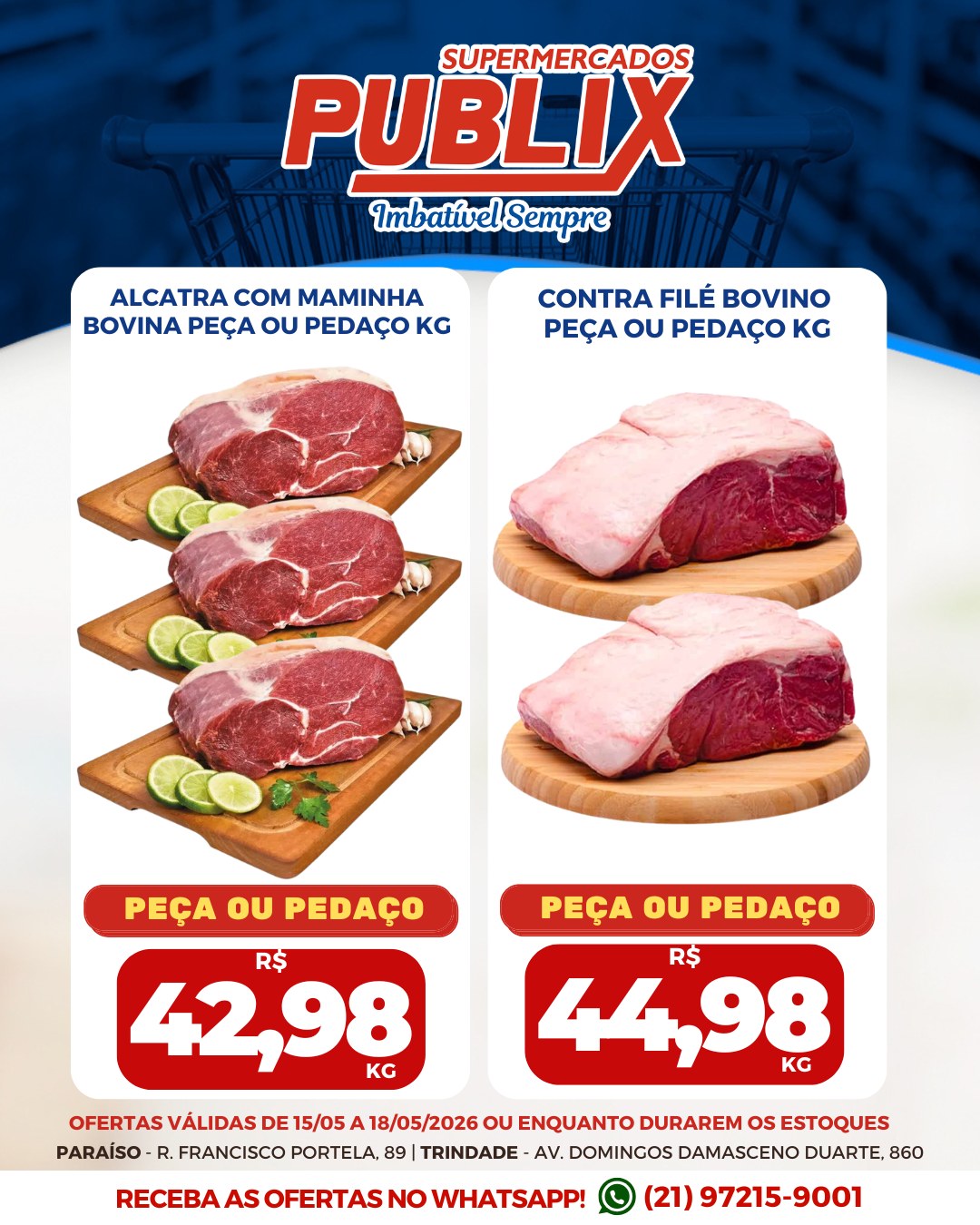 Publix Supermercados Facebook ad: Aproveite essas e muitas outras ofertas IMBATÍVEIS aqui…