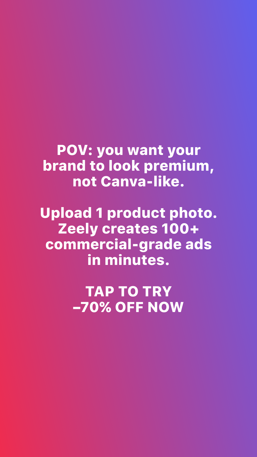 Zeely Facebook ad