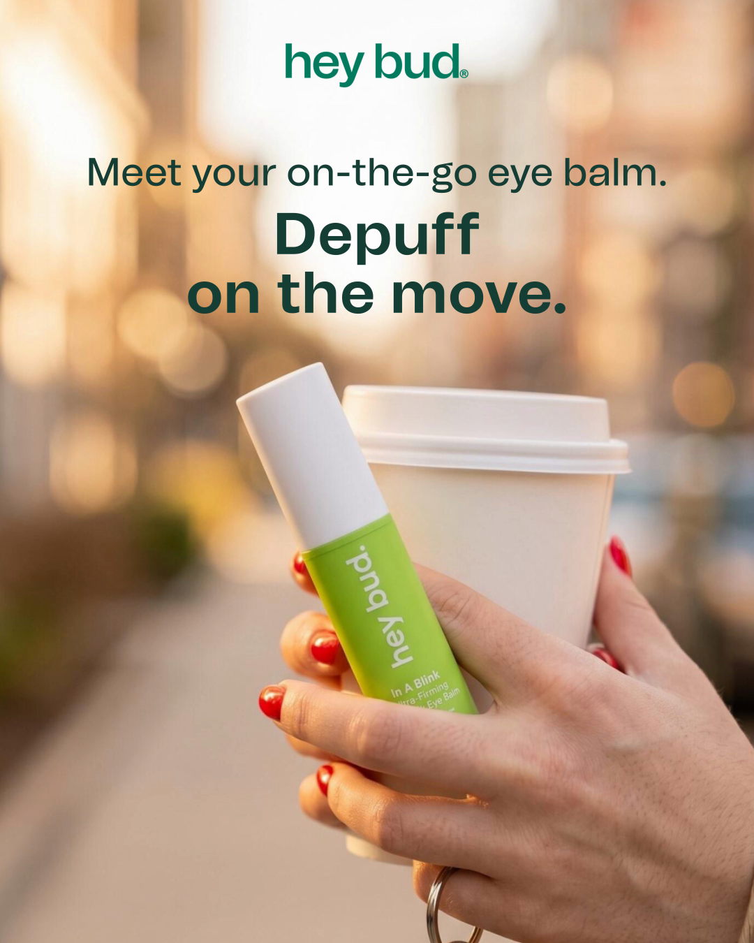 Hey Bud Skincare Facebook ad