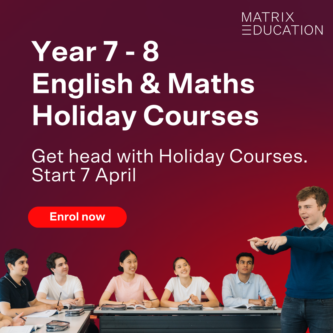 Matrix Education Facebook ad