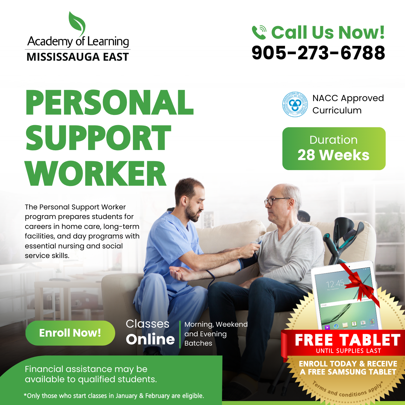 Academy of Learning Career College, Mississauga Facebook ad
