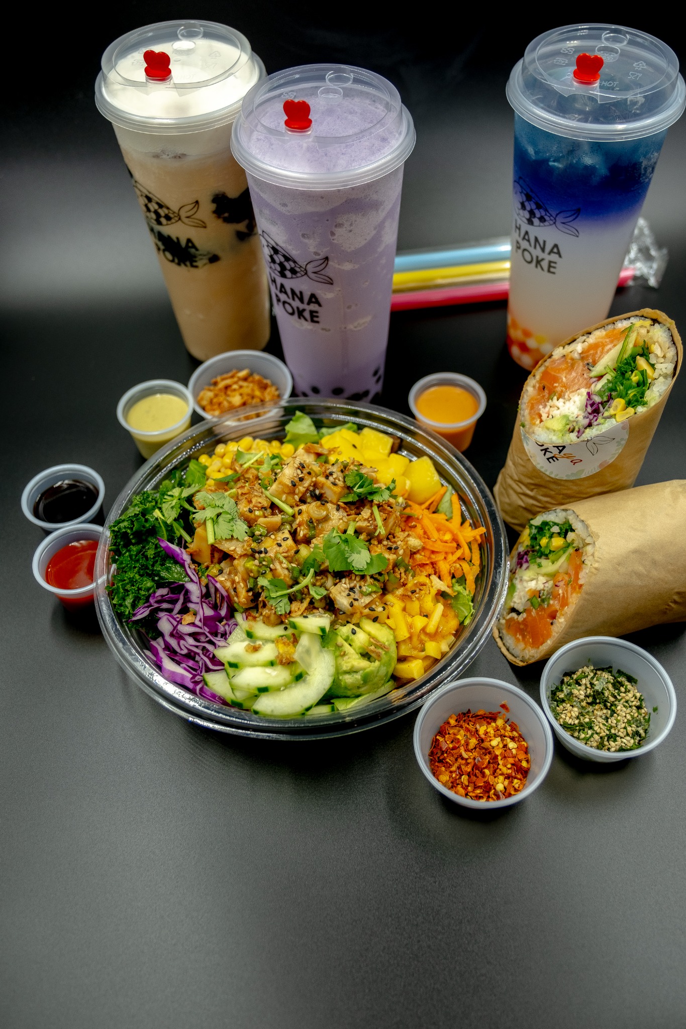 Hanaya Poke Corpus Christi Southside Facebook ad from Nov 29, 2023