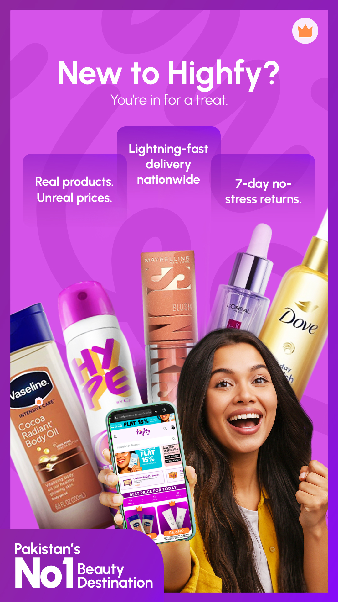 Highfy.pk Facebook ad