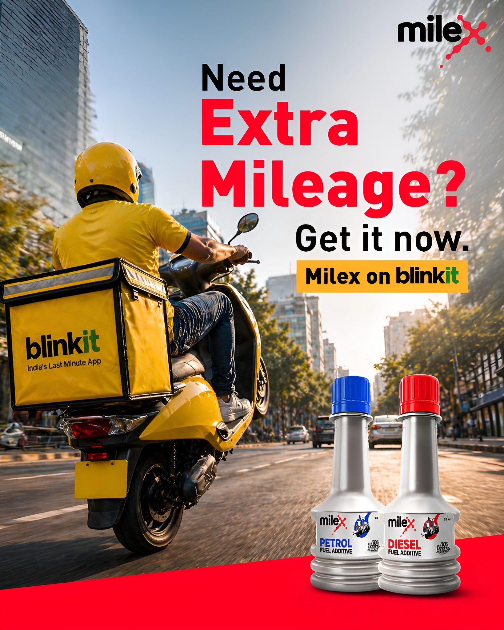 Milex Facebook ad from May 6, 2026