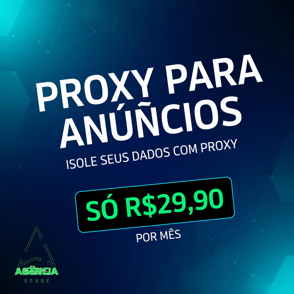 roquetrafegopago Facebook ad: PROXY R$29,90