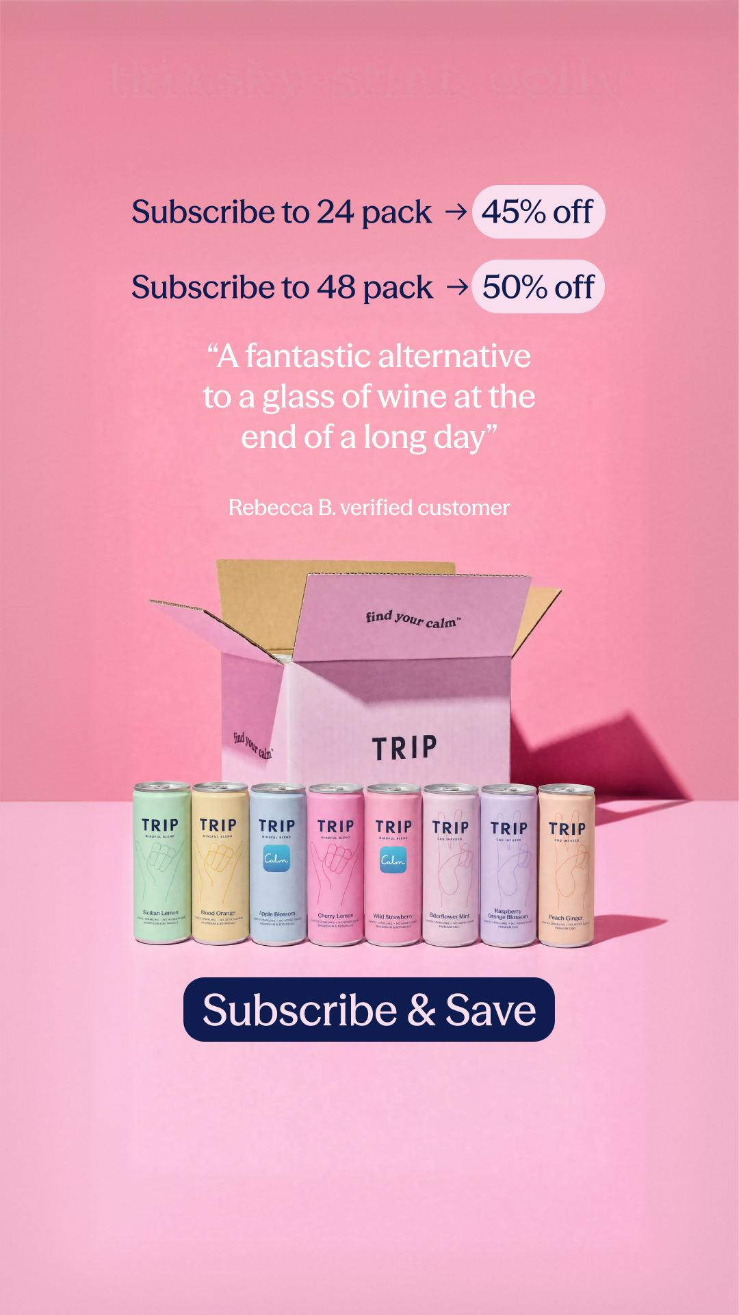 TRIP Facebook ad