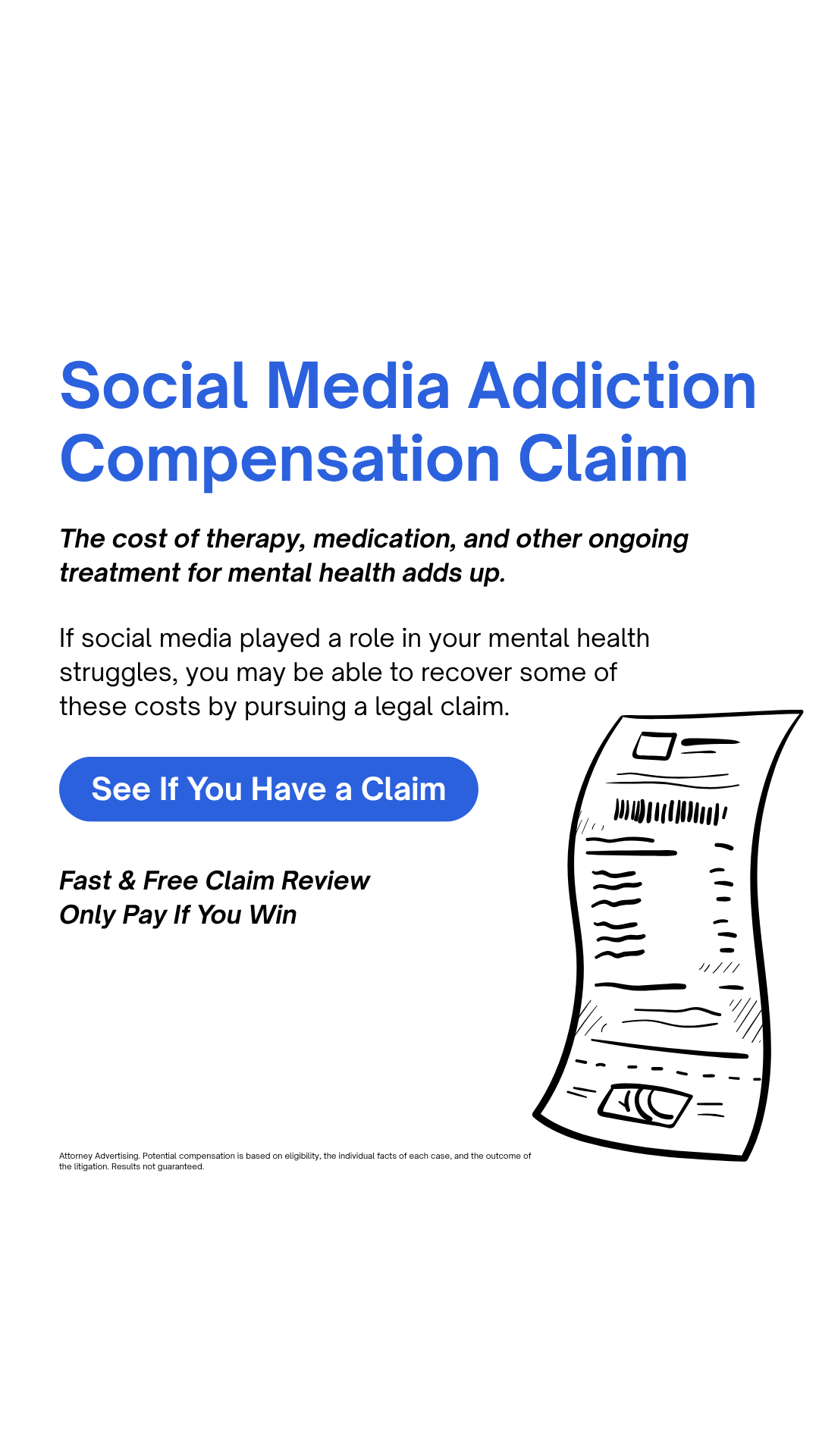 Postman Law Facebook ad