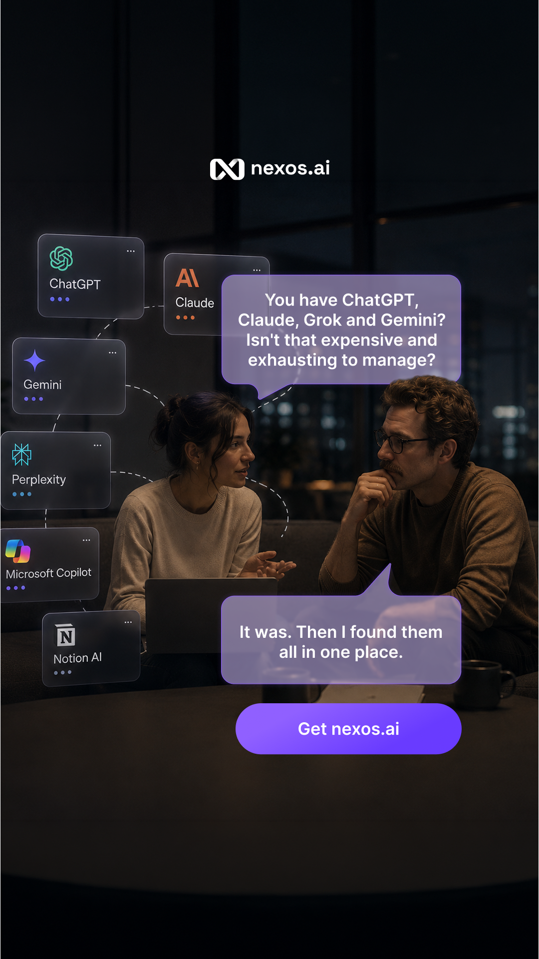 nexos.ai Facebook ad