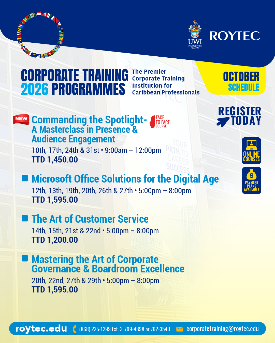 ROYTEC Facebook ad