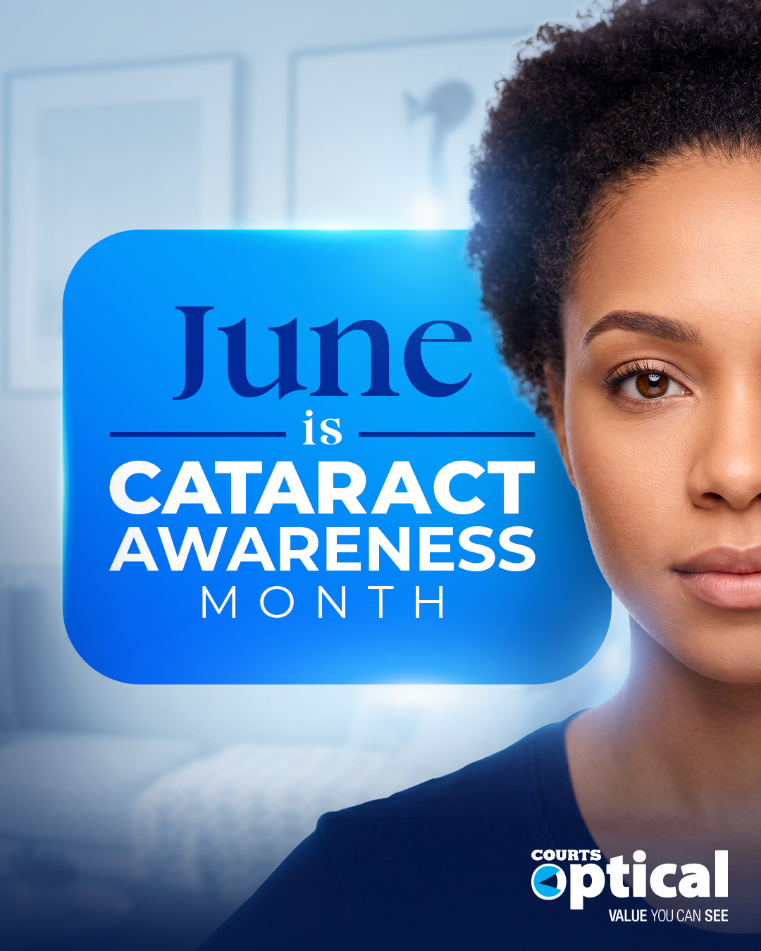 Courts Optical Trinidad & Tobago Facebook ad
