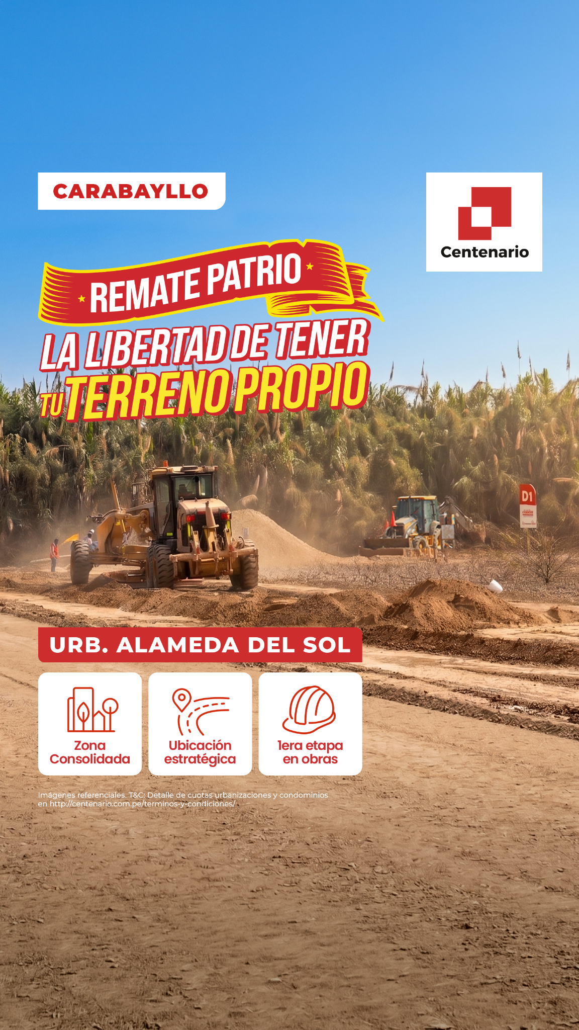 Centenario Urbanizaciones Facebook ad