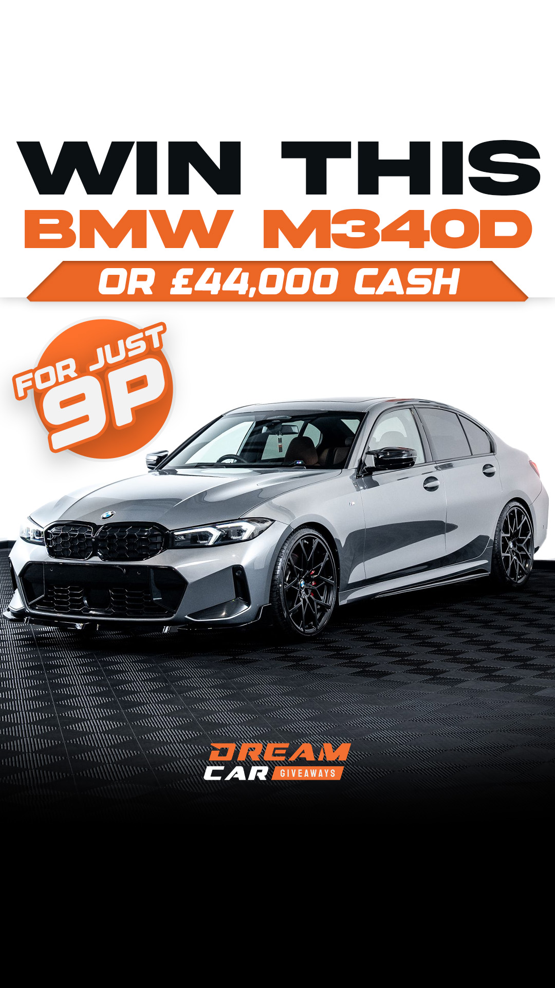 Dream Car Giveaways Facebook ad