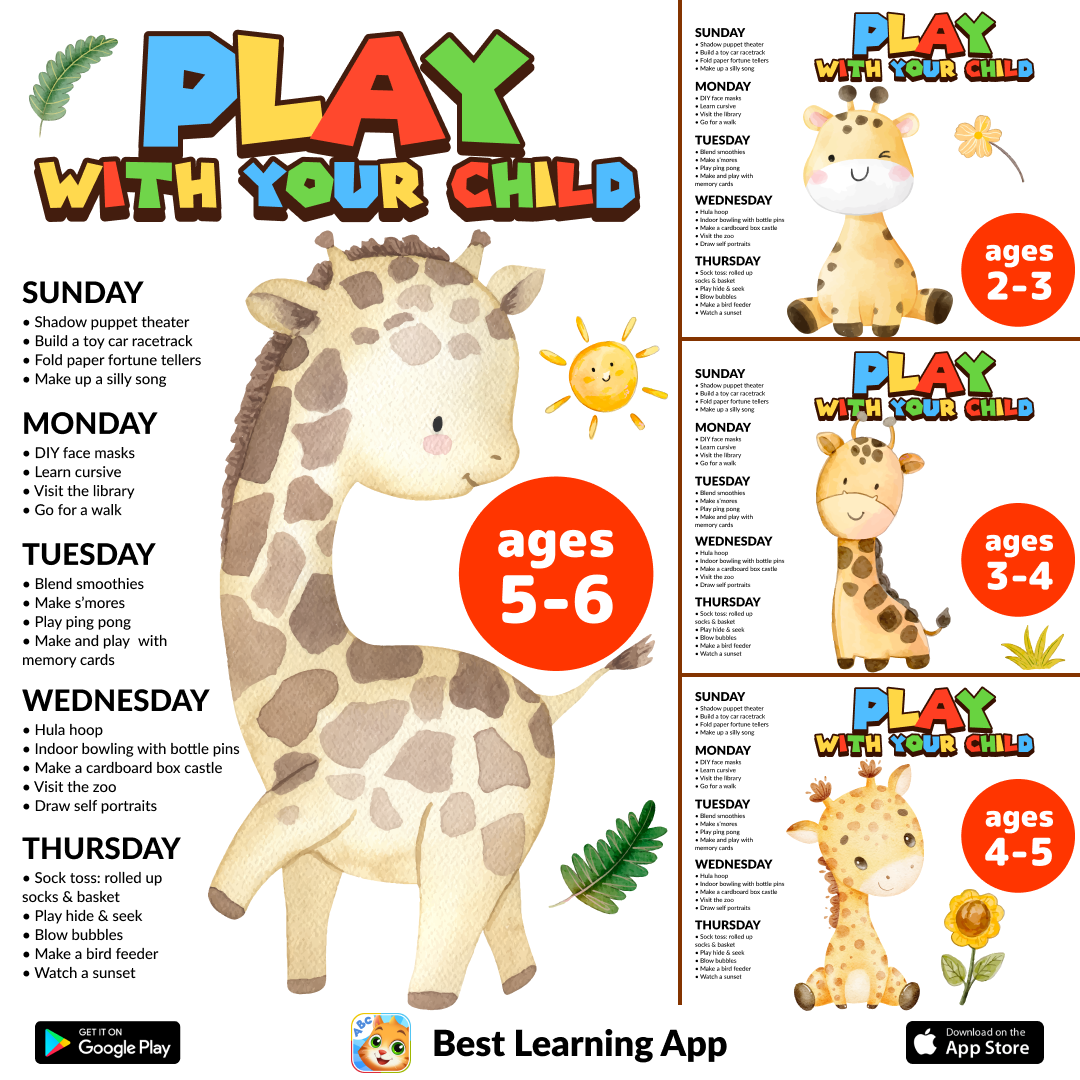 Kids Education - Alphabet, Numbers & More Facebook ad