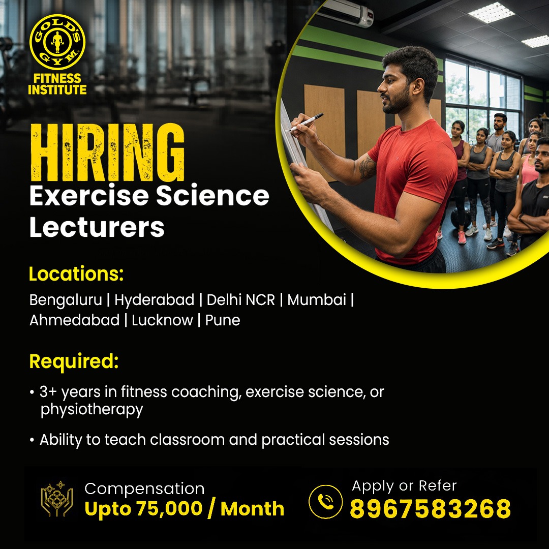Gold's Gym India Facebook ad