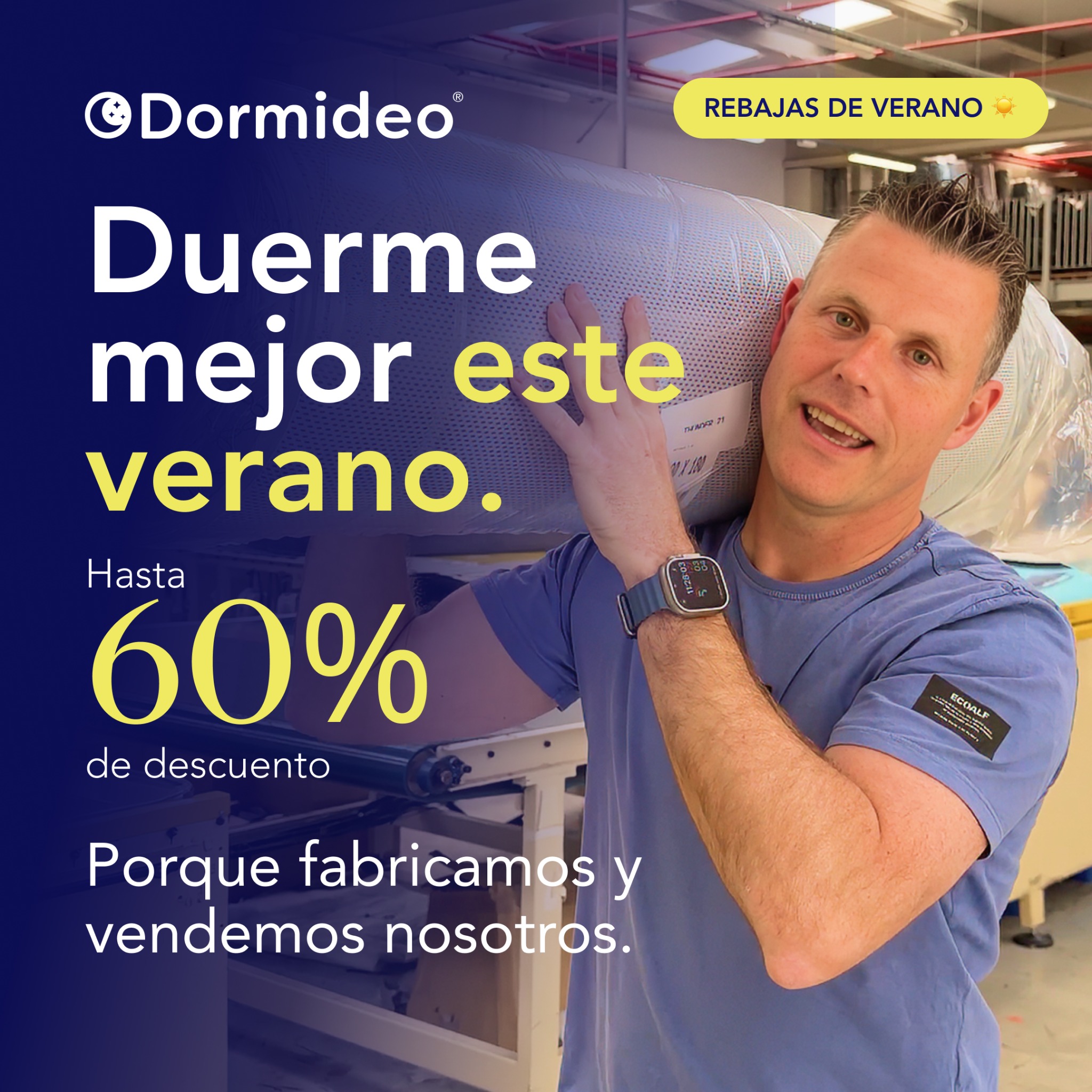 Dormideo Facebook ad