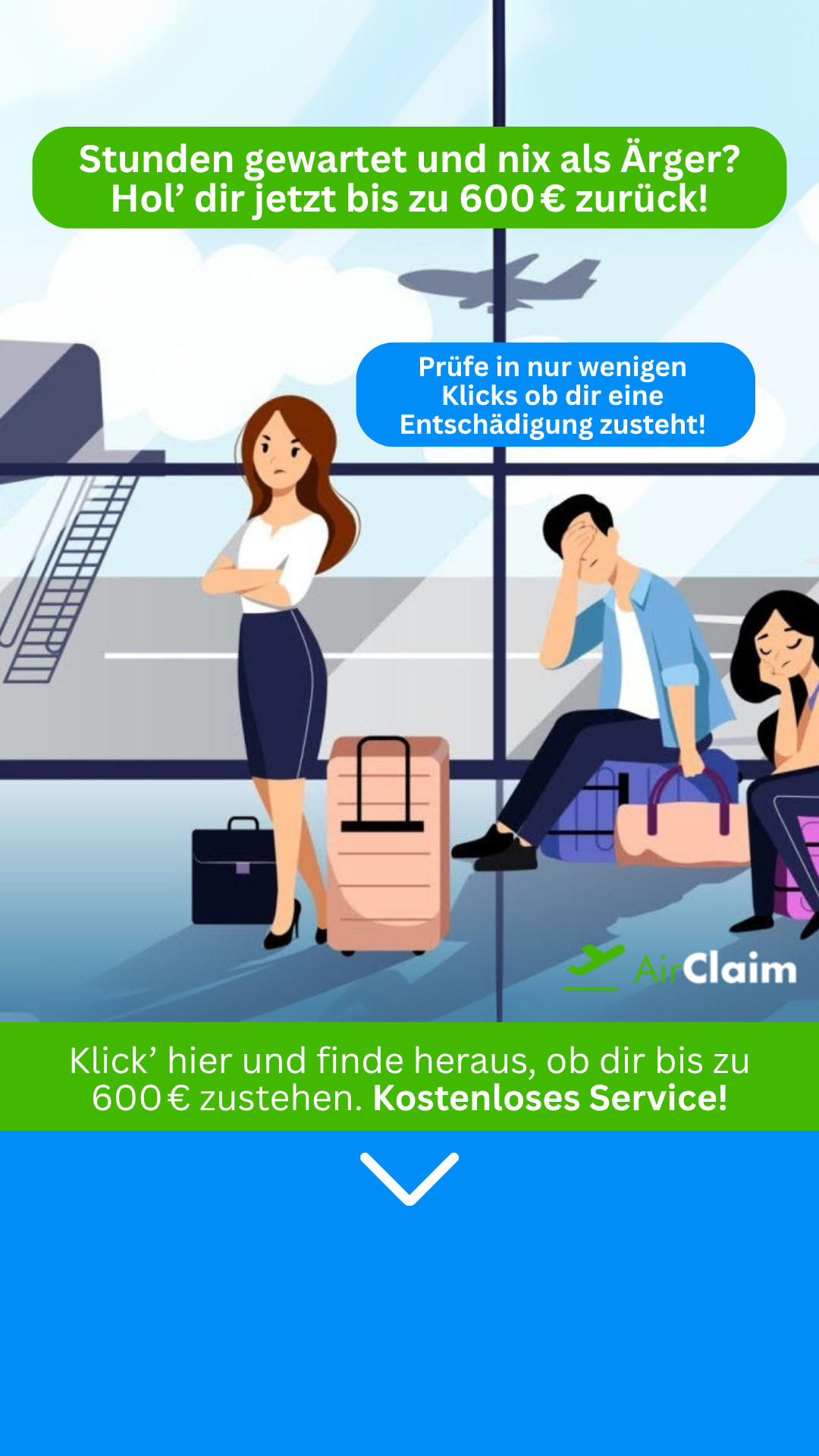 Airclaim Facebook ad