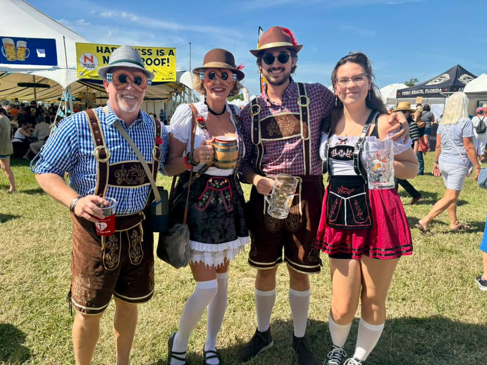 Vero Beach Oktoberfest Facebook ad: Vero Beach Oktoberfest 2026! Fri - Sat - Sun Presented By…