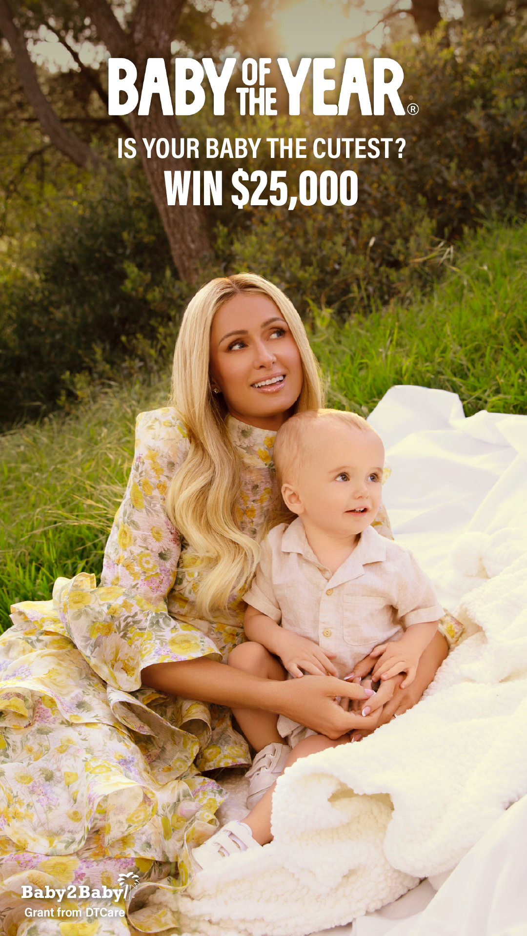 Paris Hilton Facebook ad: Is your baby next?