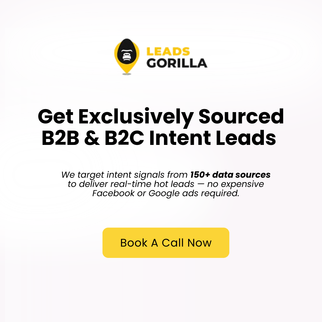 Leads Gorilla Facebook ad from Apr 9, 2026