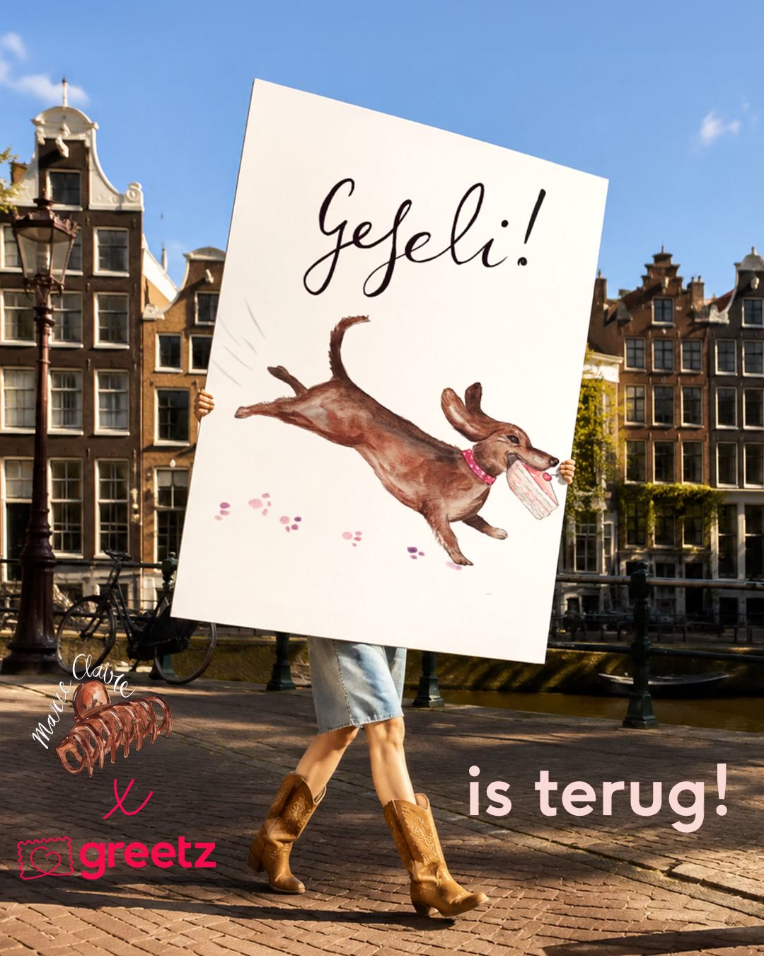 Greetz Facebook ad: De bare minimum, schat