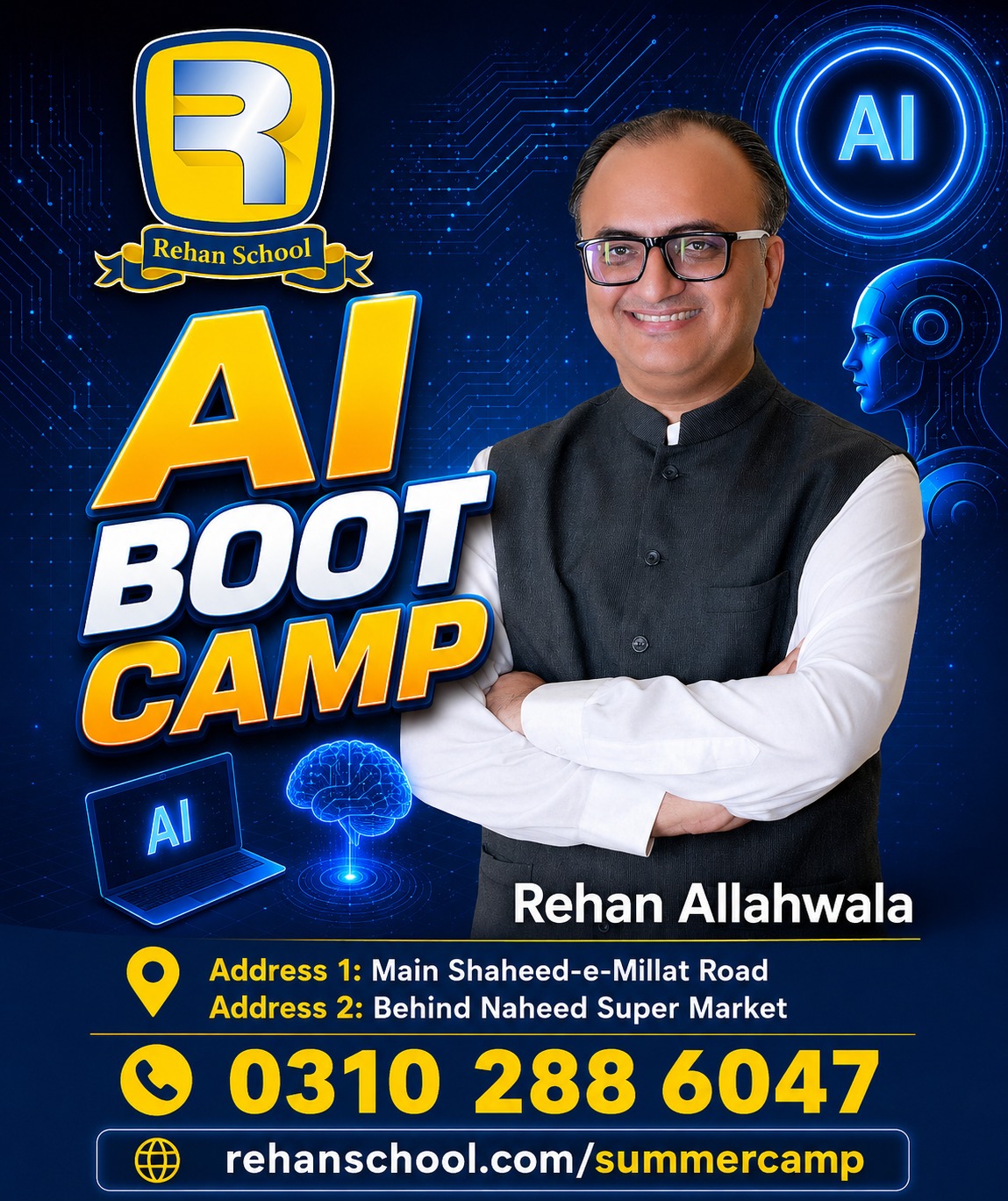Rehan School Munawwar Campus Facebook ad