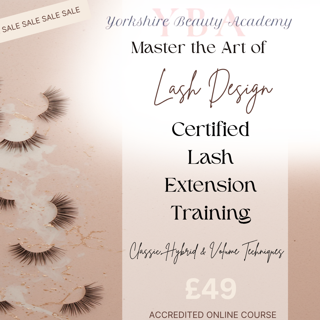 Yorkshire Beauty Academy LTD Facebook ad: Accredited Classic, Hybrid & Volume Lash Course