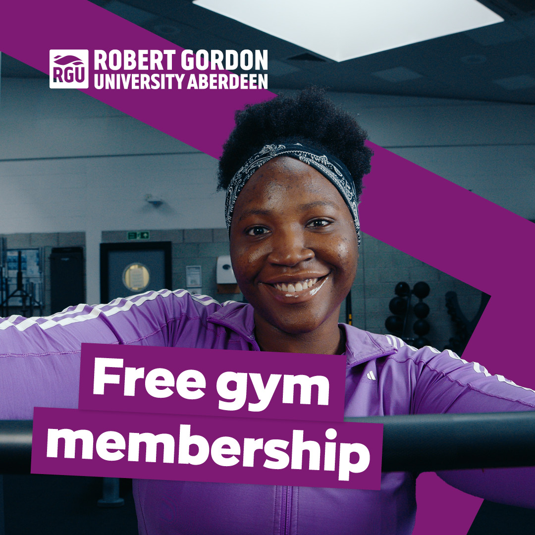 Robert Gordon University Facebook ad