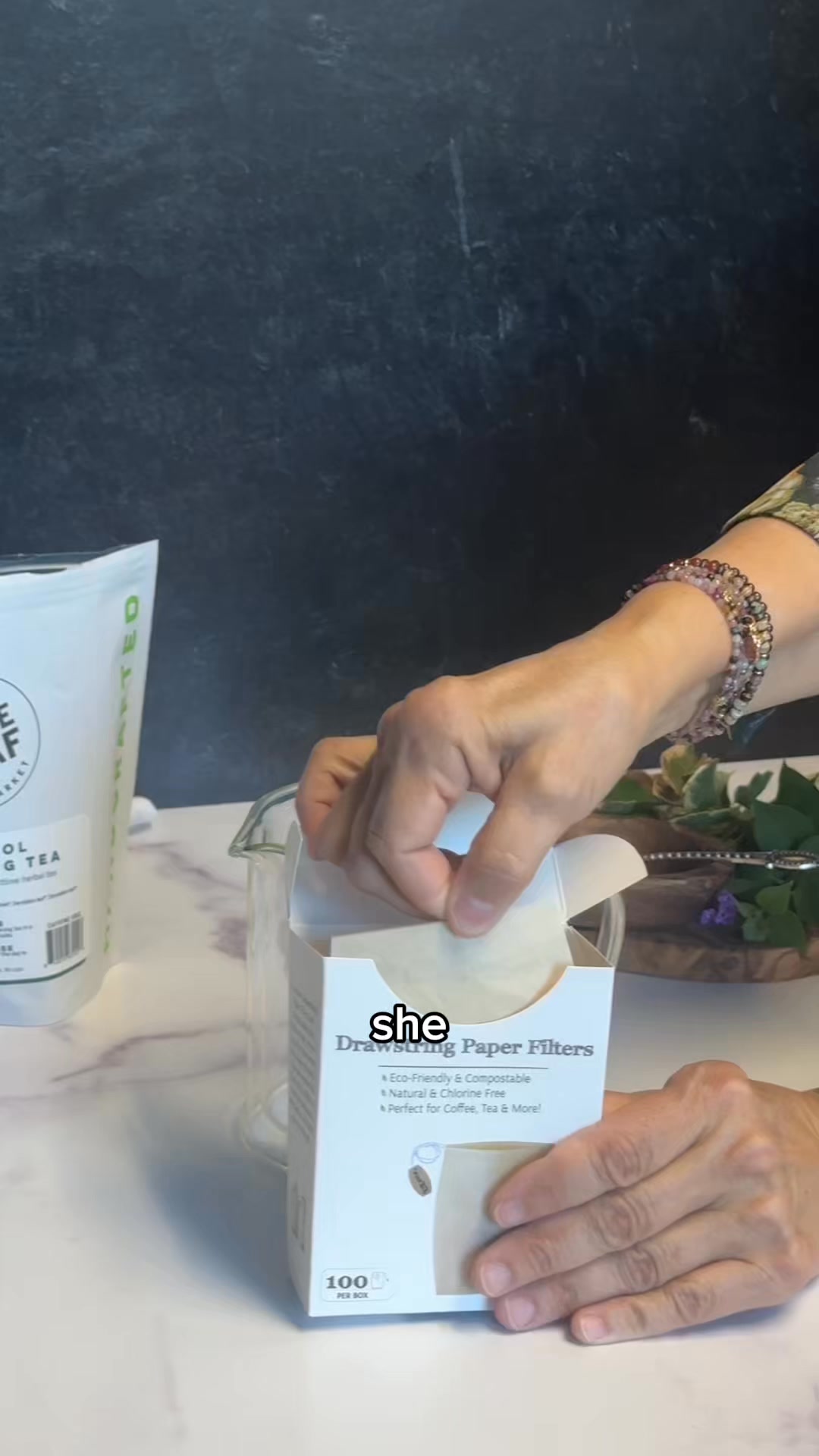Loose Leaf Tea Market Facebook ad: Two Teas. One Cortisol Routine.