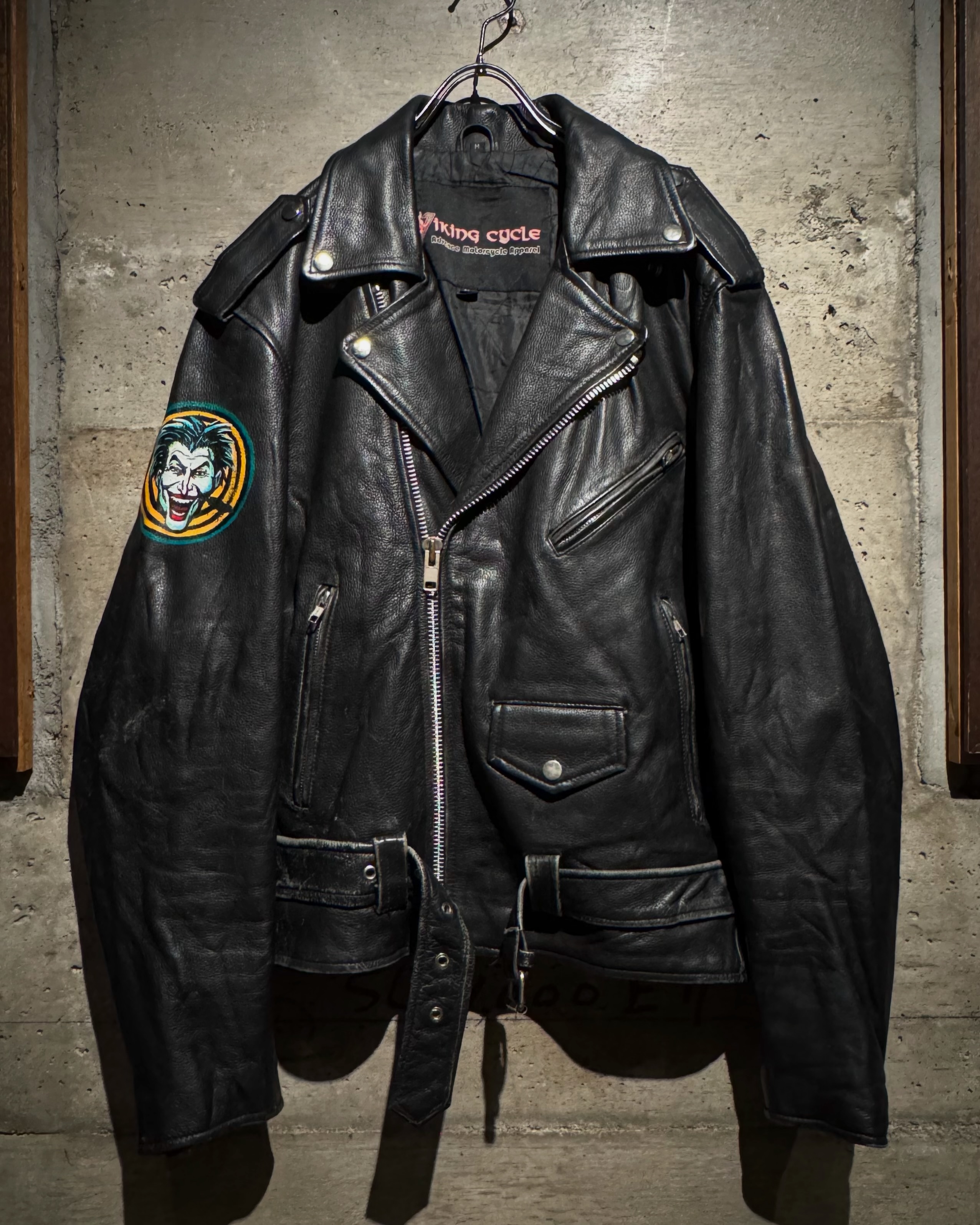 Caka Facebook ad: Joker Paint Custom Vintage Double Riders Jacket