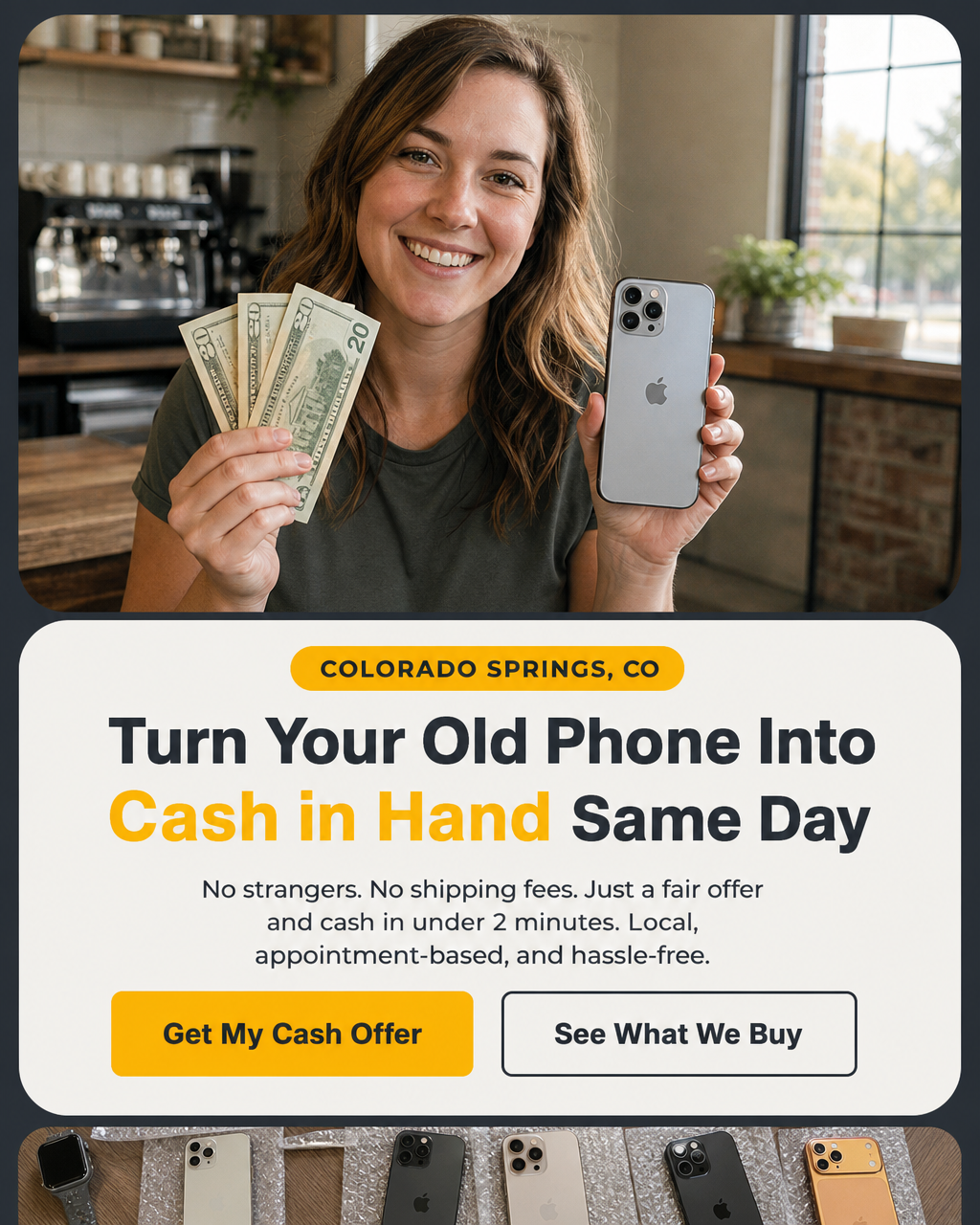 Hawk's Port Electronics & More Facebook ad