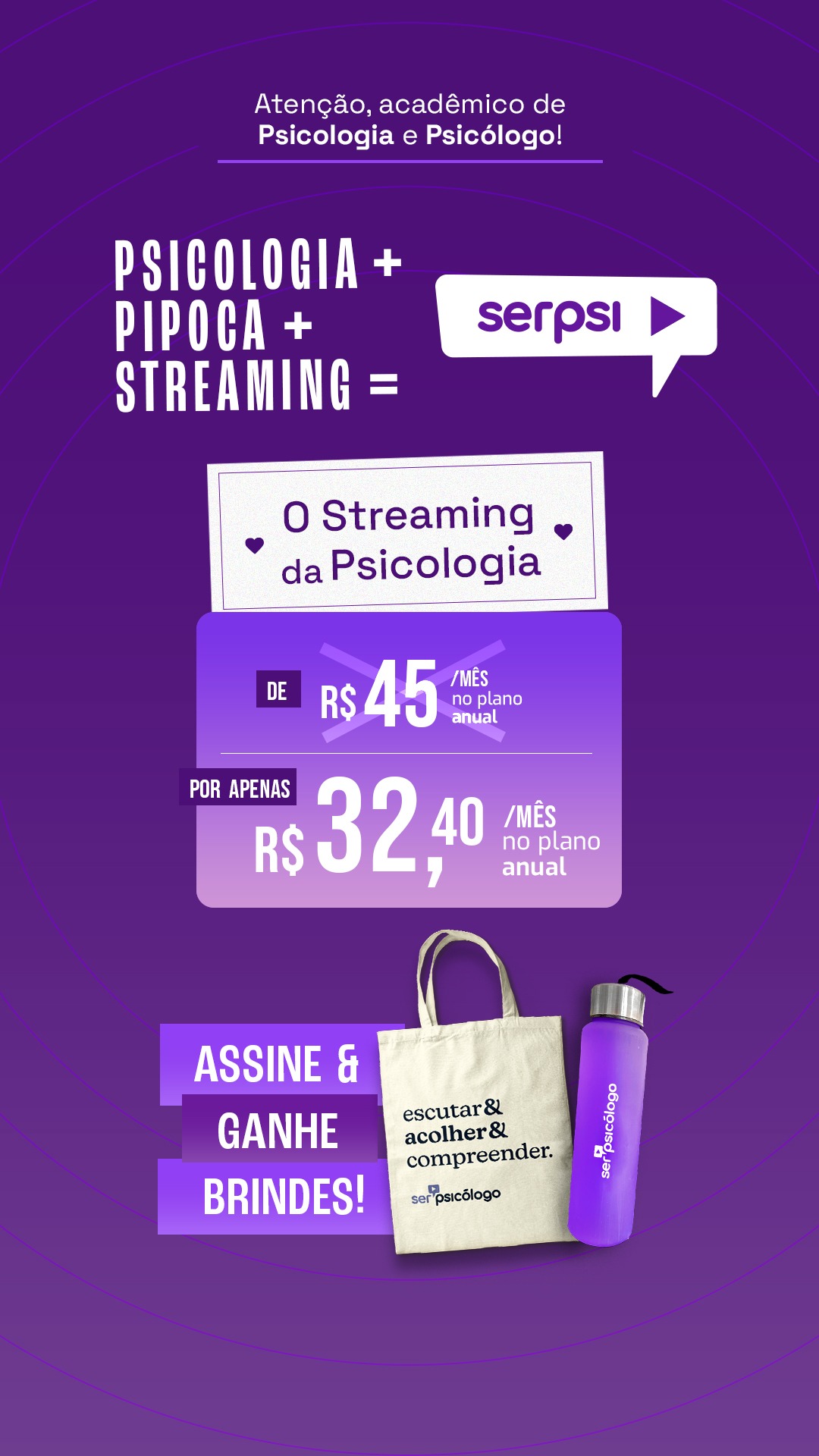 Ser Psicólogo Facebook ad