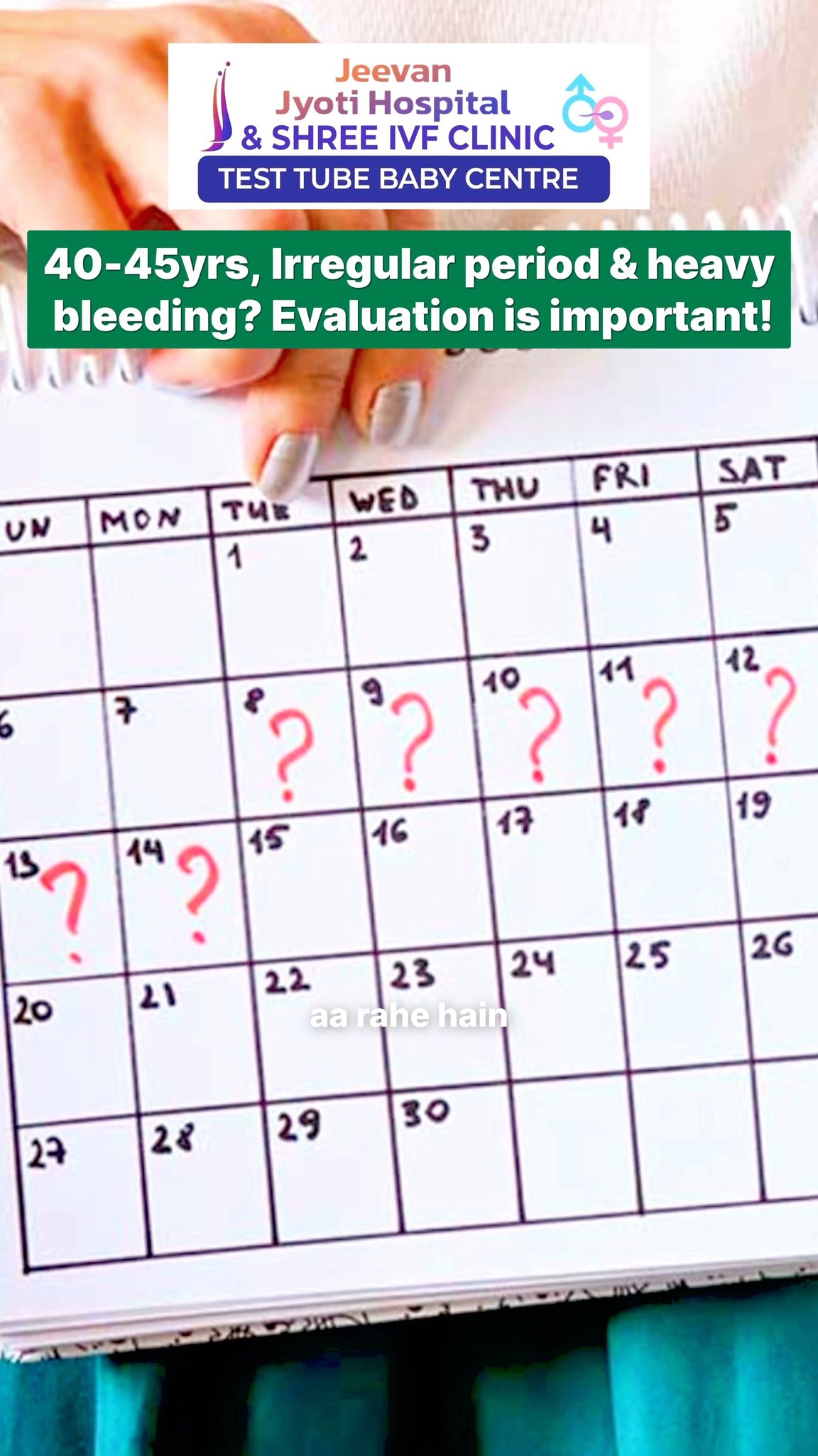 Dr. Sneha Singh Facebook ad: Heavy Periods After 40?