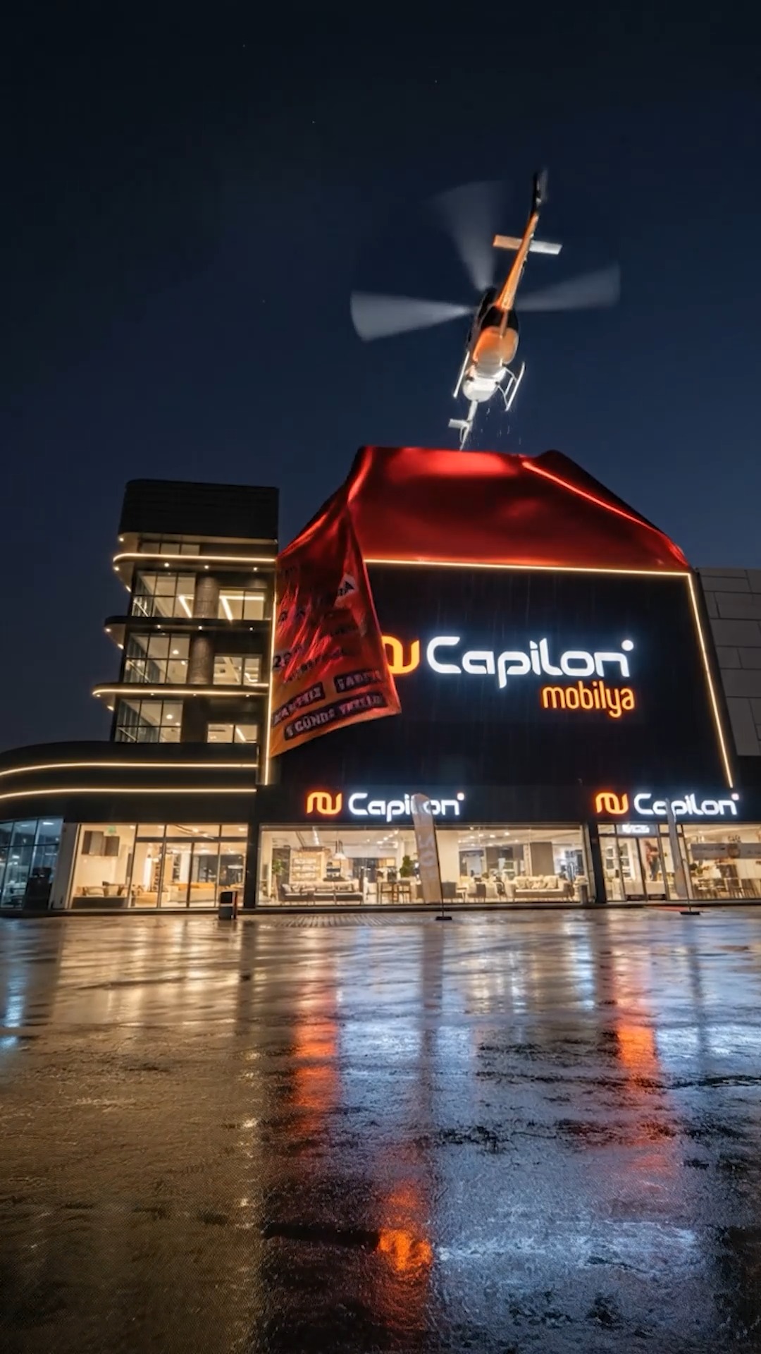 Capilon Mobilya Facebook ad: Yeni bir hayat başlıyorsa, başlangıç Hermes olsun.