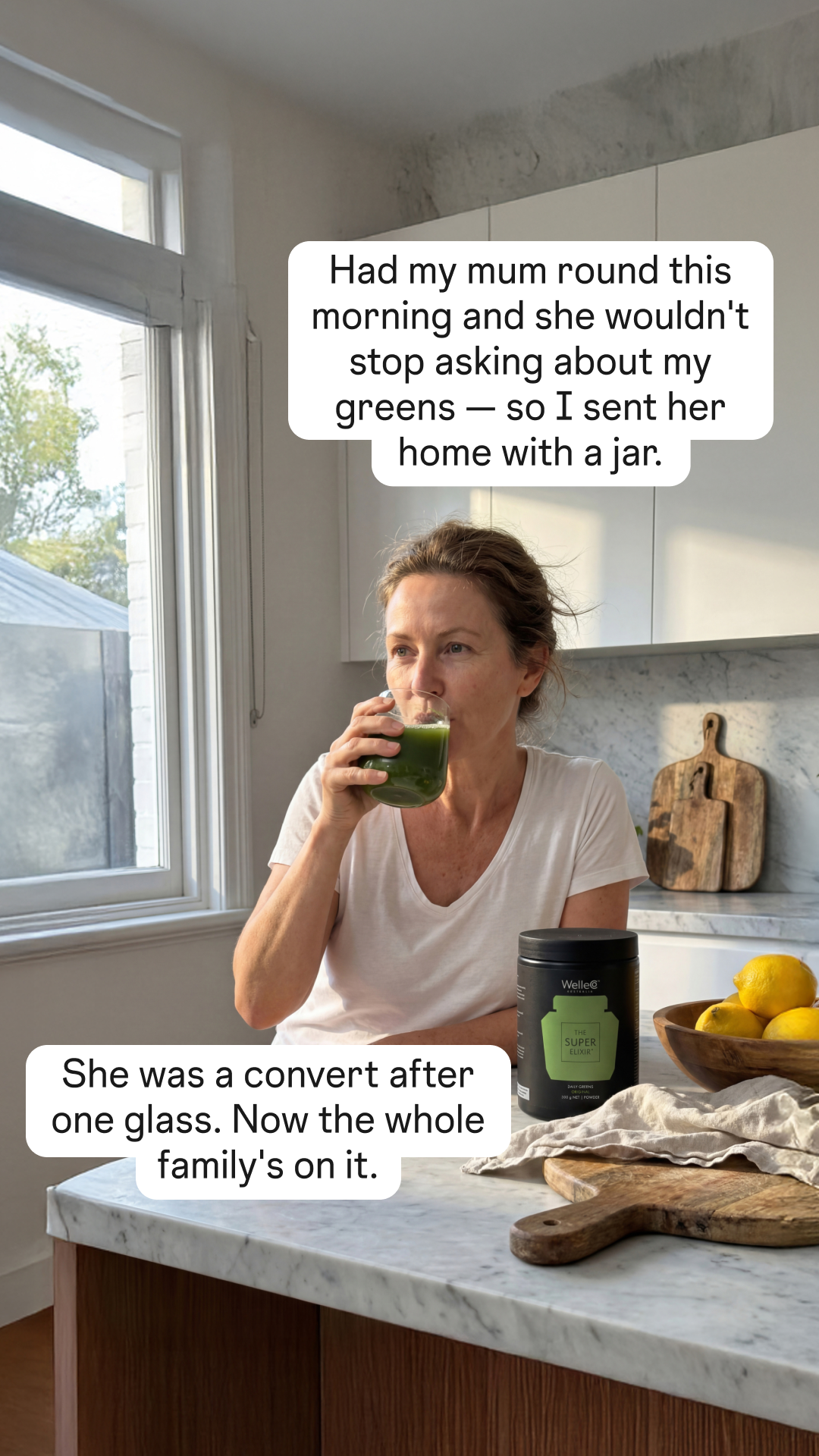 WelleCo Facebook ad