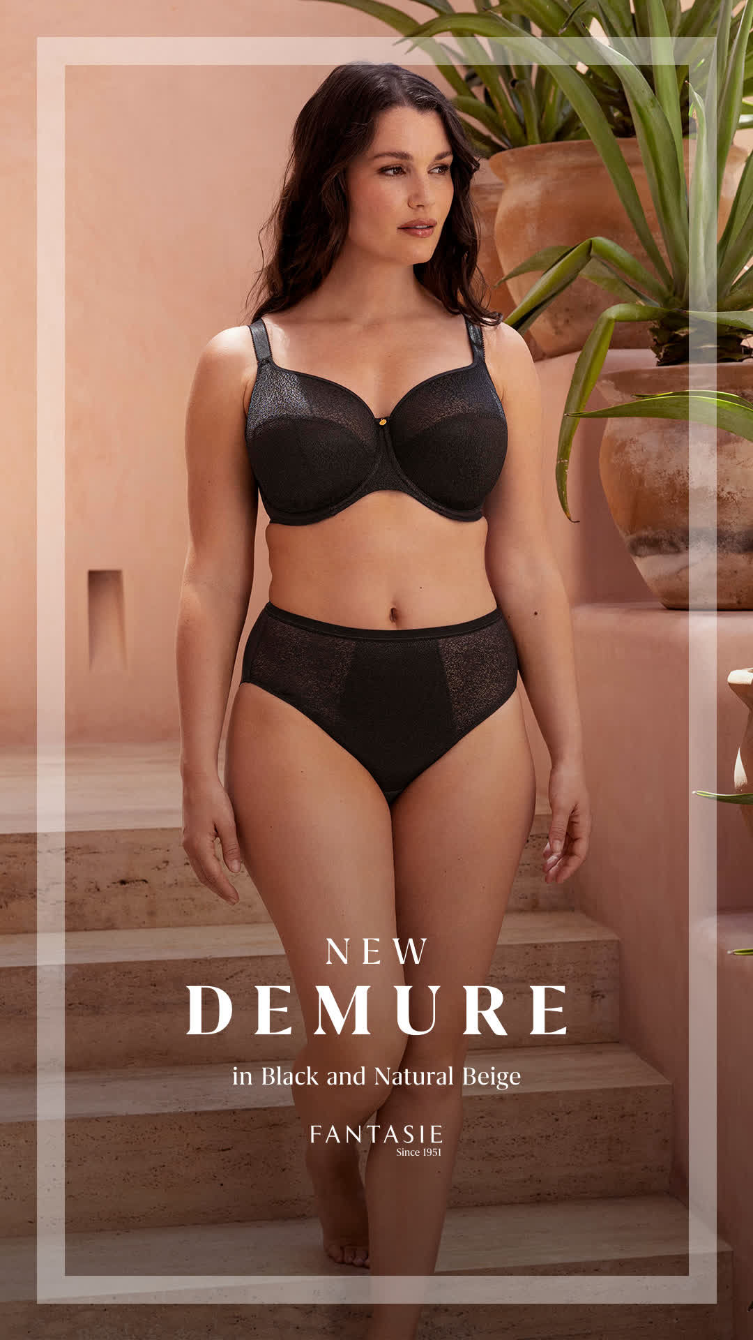 Fantasie Facebook ad: Combining a flawless fit with all-day support, Demure's…