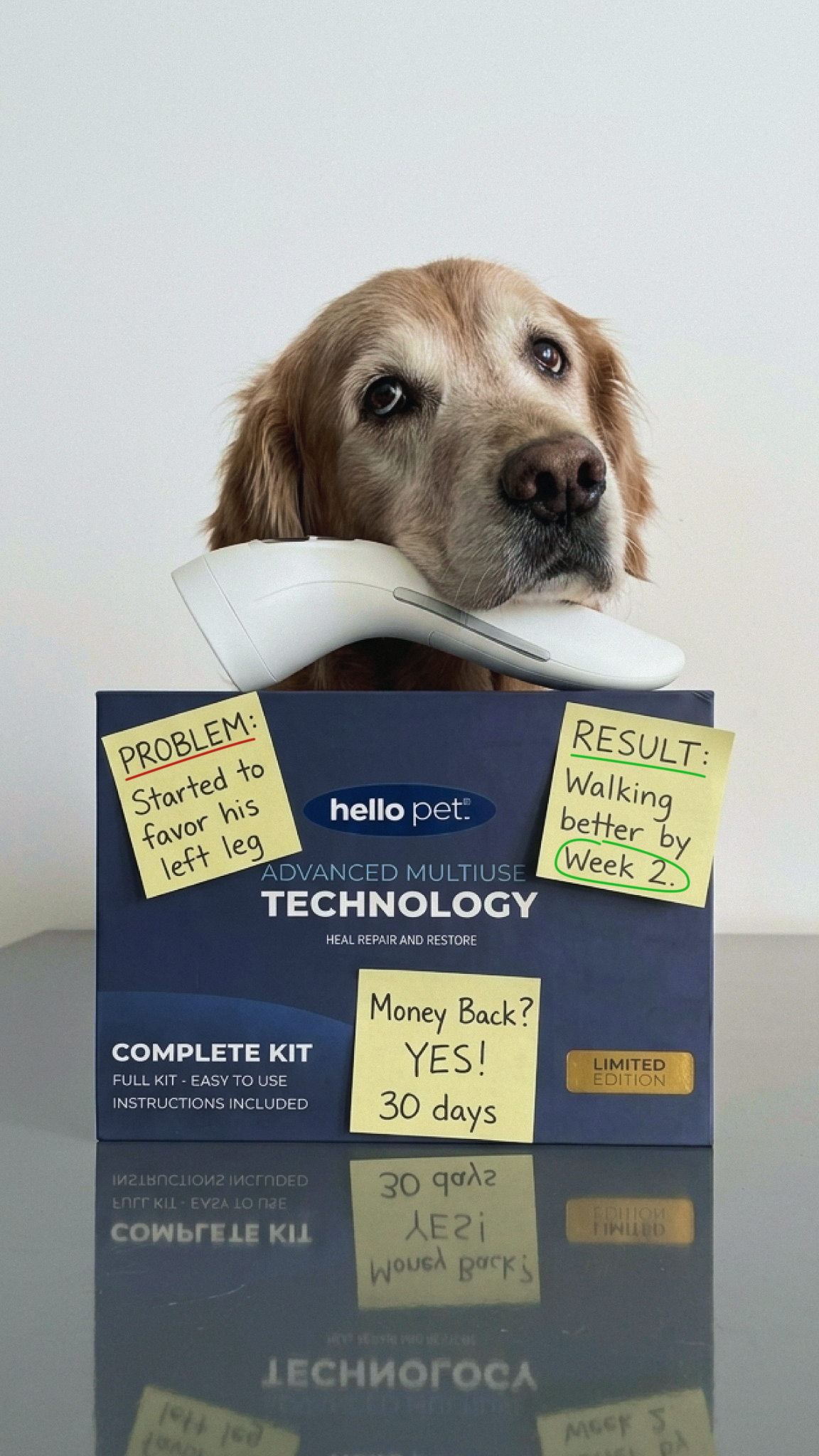 Helio Pet Facebook ad