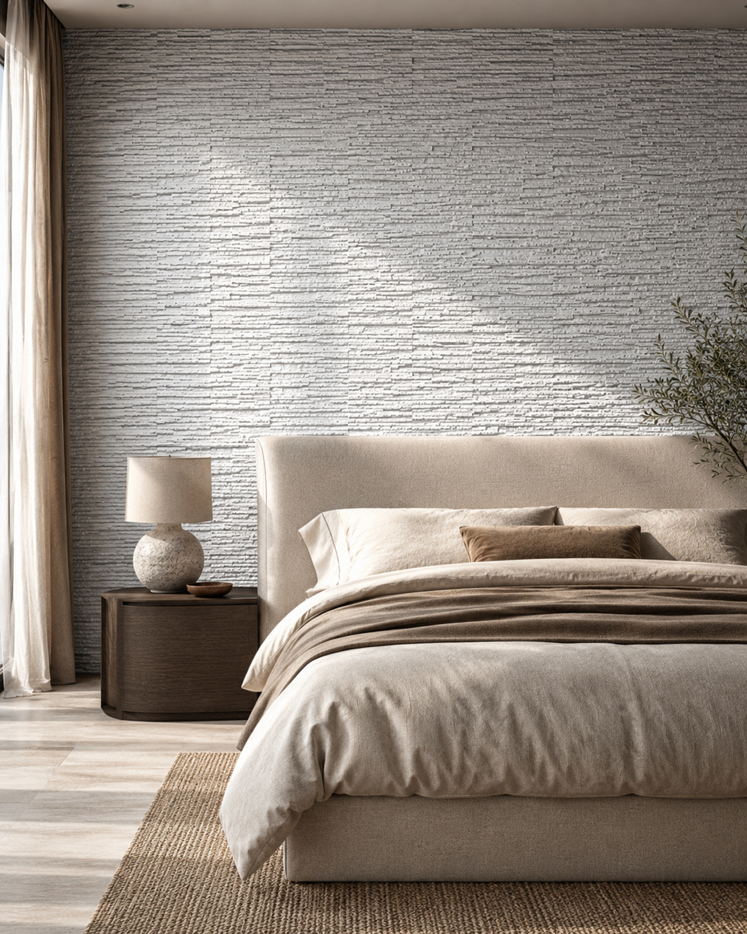 Evera Decor Facebook ad: Stria, Pizarra Natural | Panel de Piedra Flexible | Evera…
