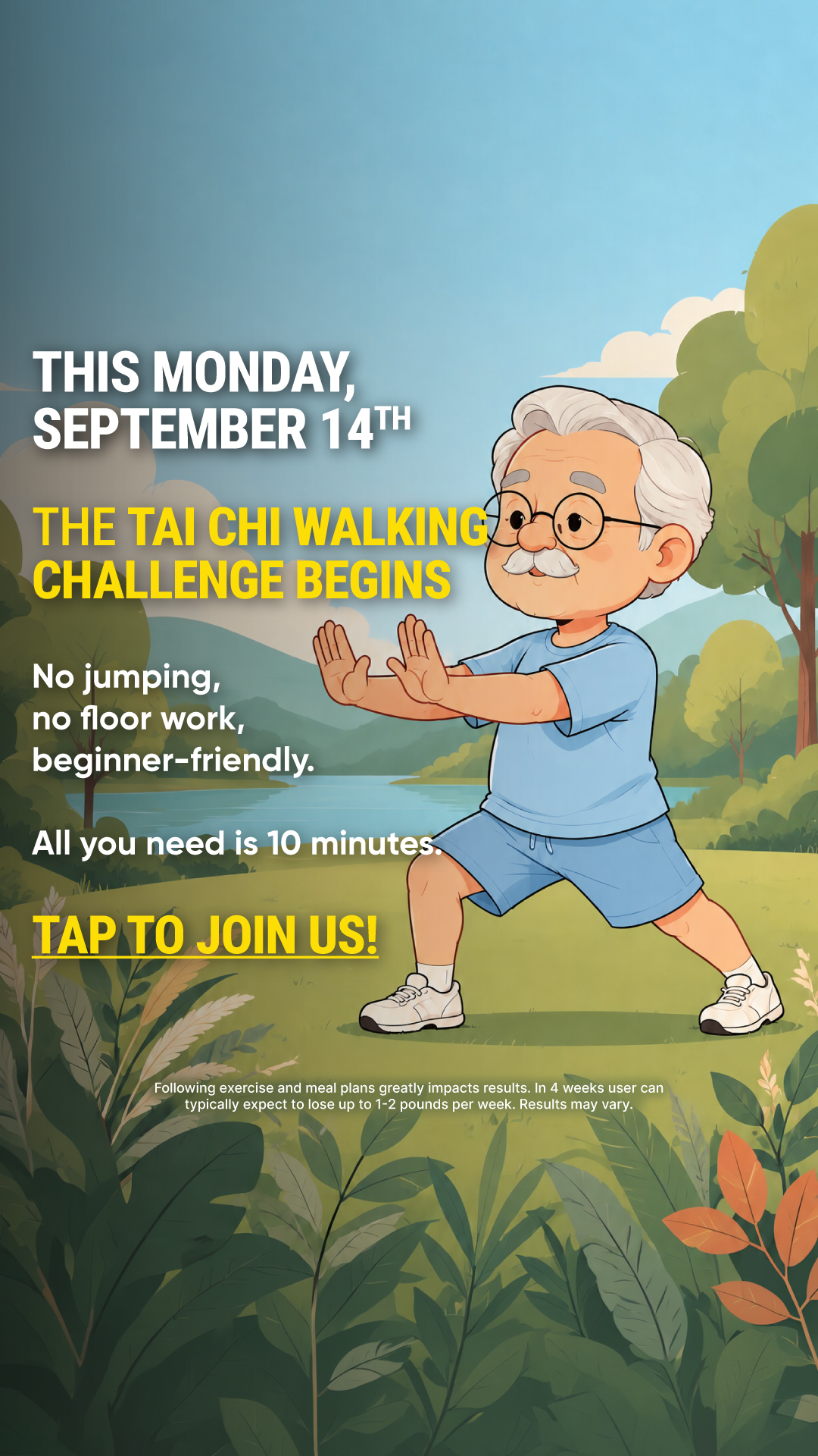 Michaelll Fitness Facebook ad