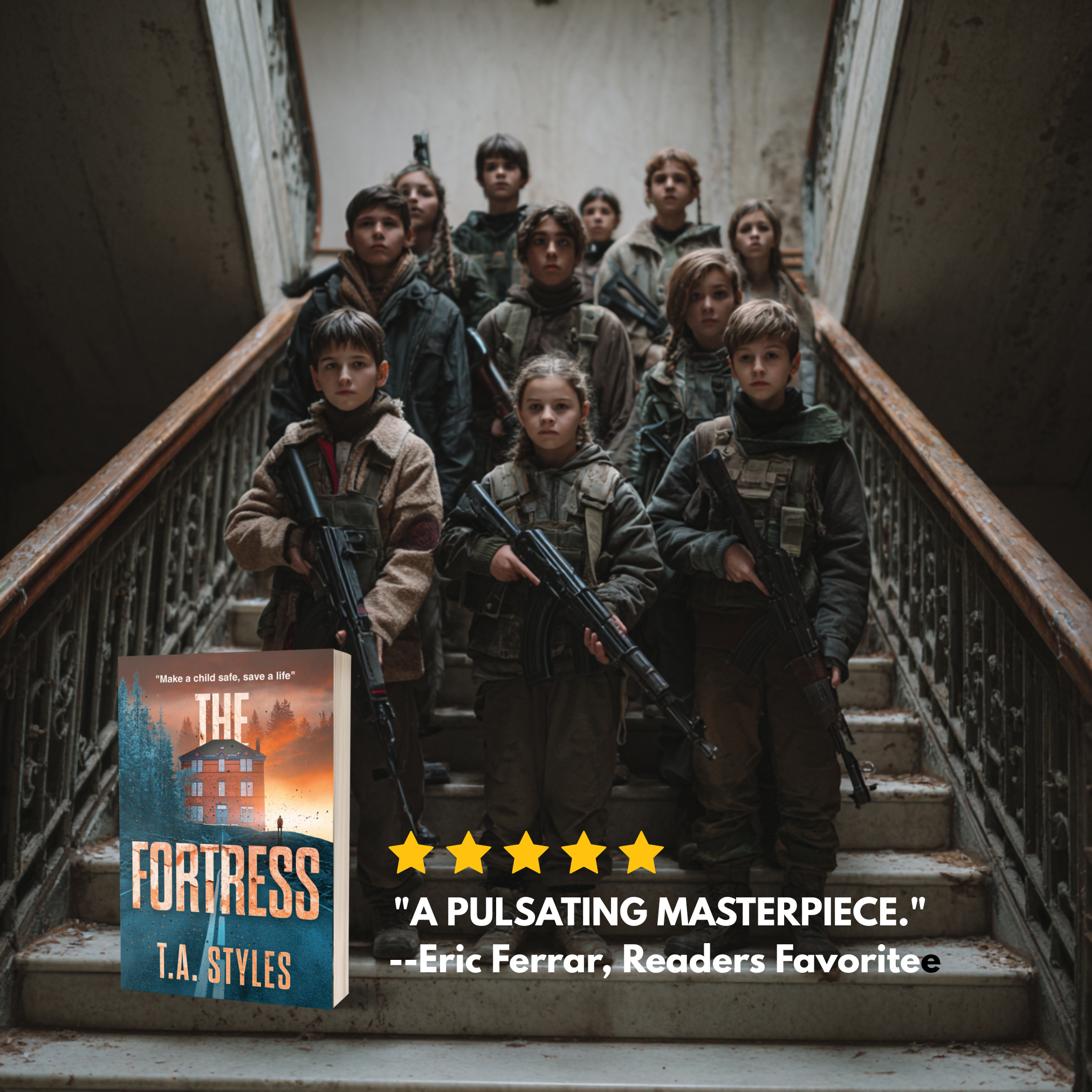 TA Styles Facebook ad: A Post-Apocalyptic Survival Thriller