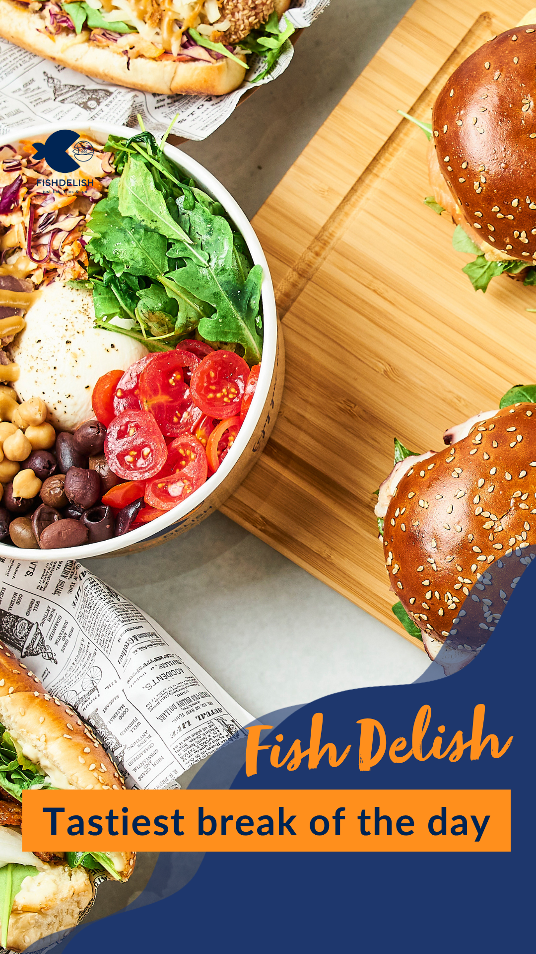 Fish Delish Facebook ad from Jul 15, 2026