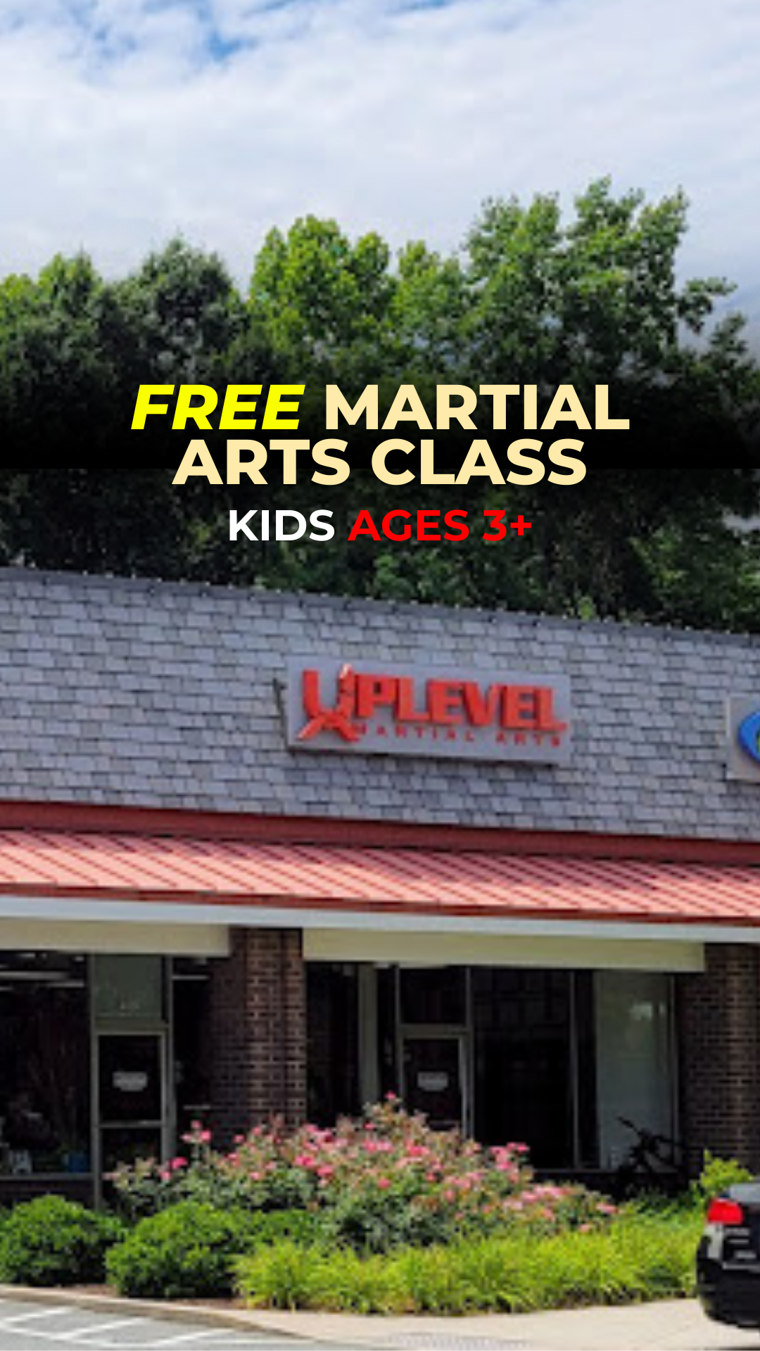 UpLevel Family Martial Arts - Charlottesville Facebook ad from Mar 10, 2026