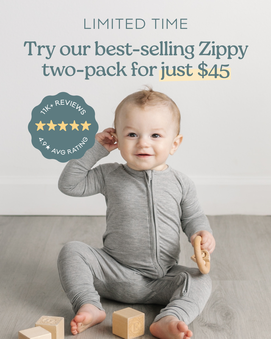 Little Sleepies Facebook ad