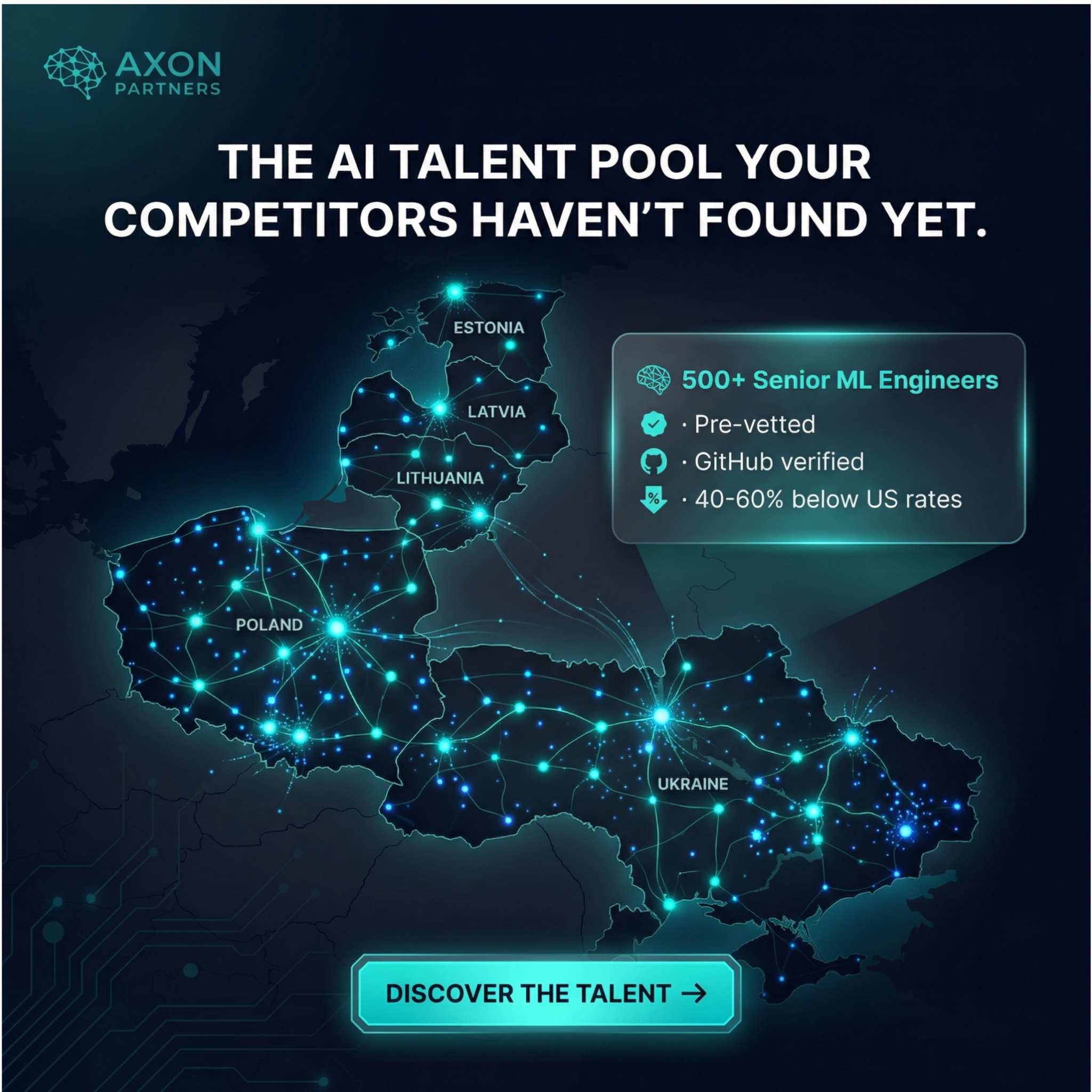 AxonPartners Facebook ad: First Shortlist in 72 Hours