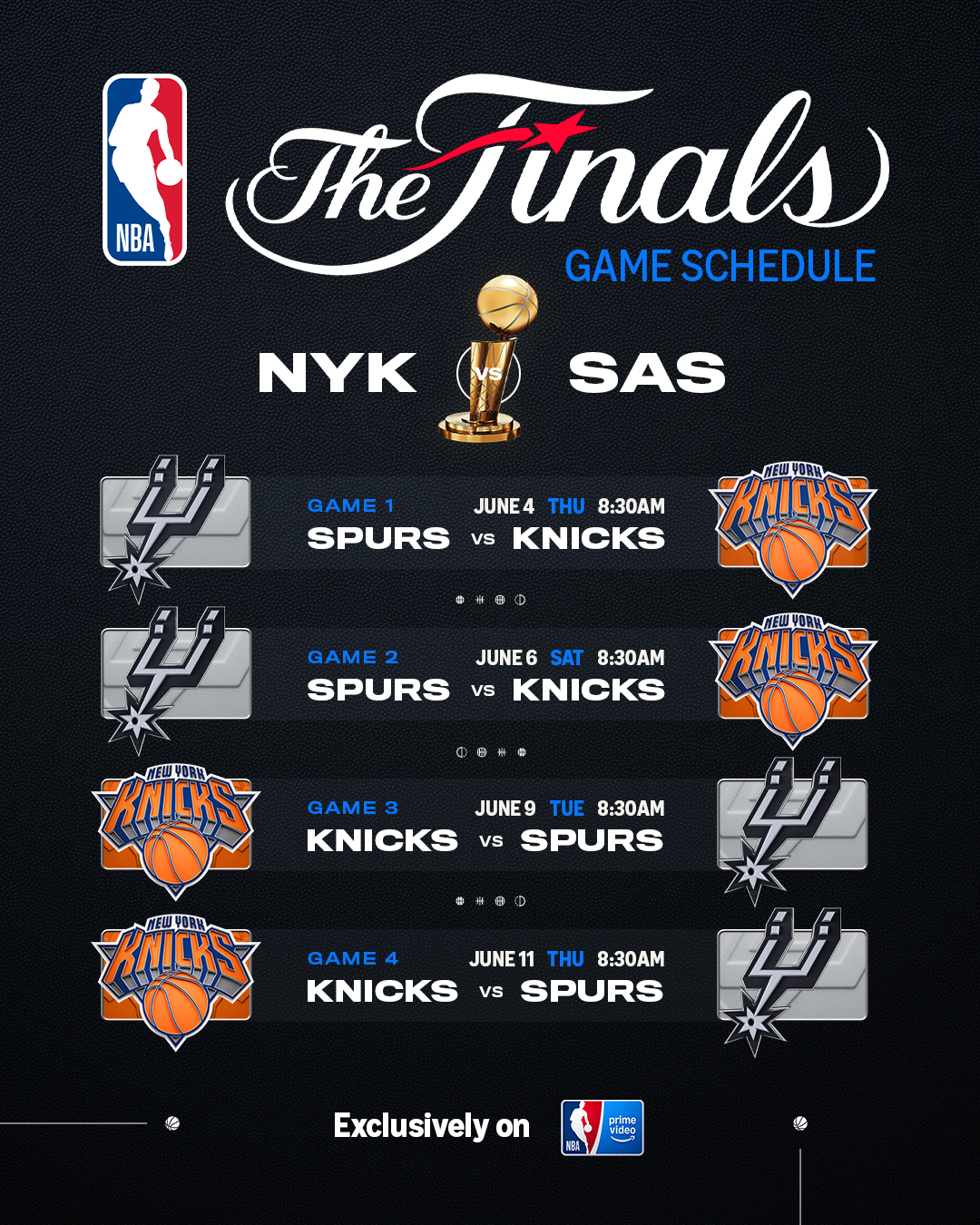 NBA on Prime Video Philippines Facebook ad: THE STAGE IS SET