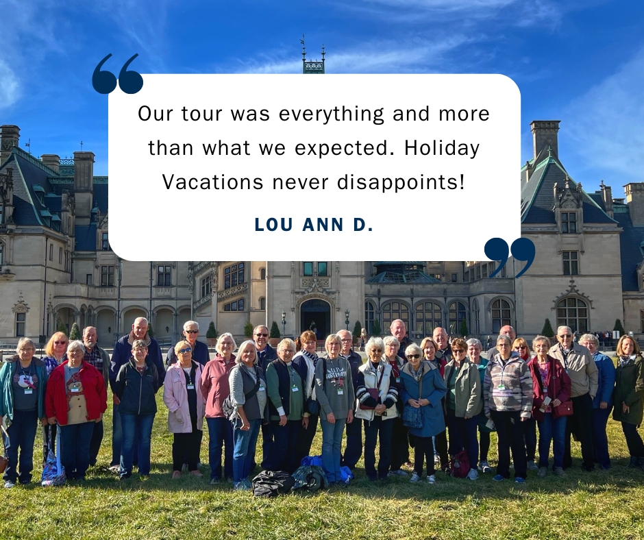 Holiday Vacations Facebook ad