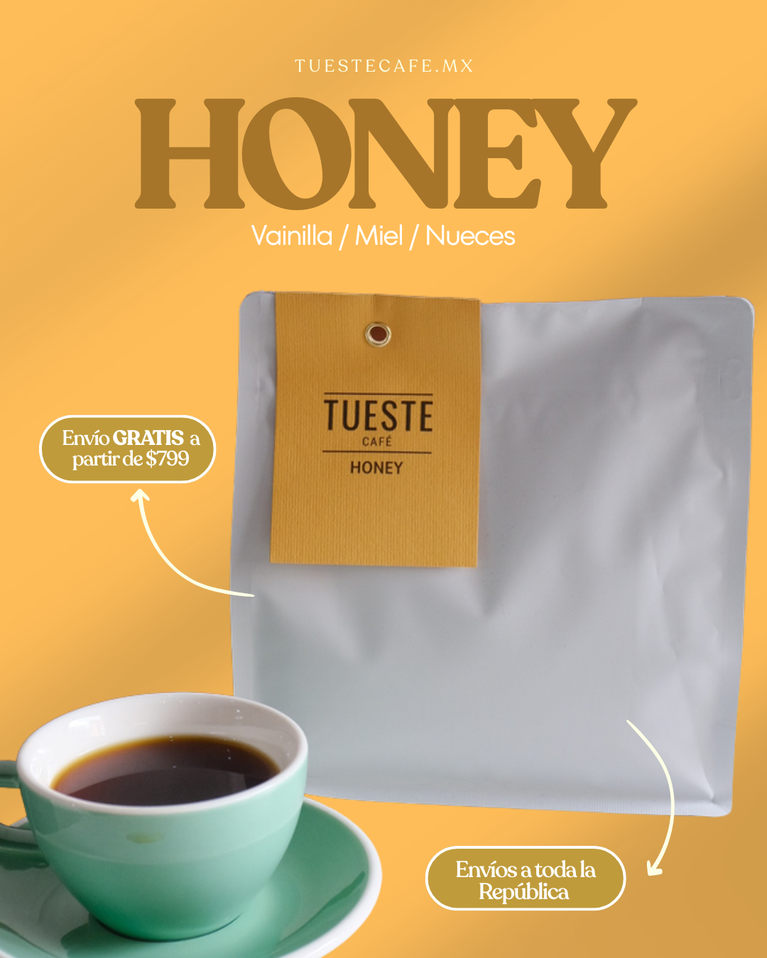 Tueste Café Facebook ad
