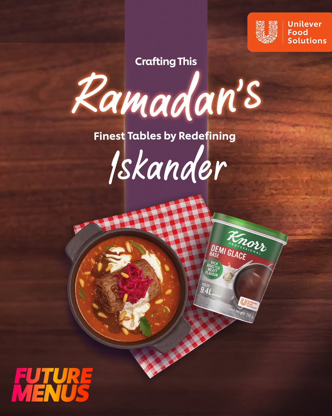 Unilever Food Solutions Facebook ad: Digital Ramadan Guide