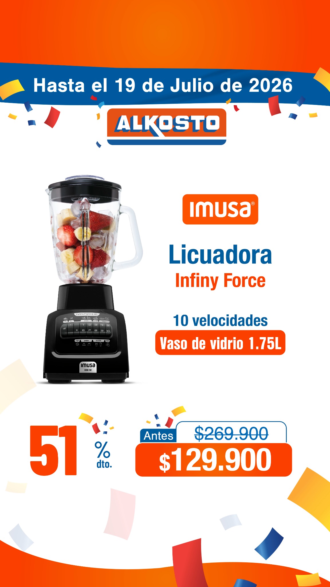 Alkosto HiperAhorro Facebook ad
