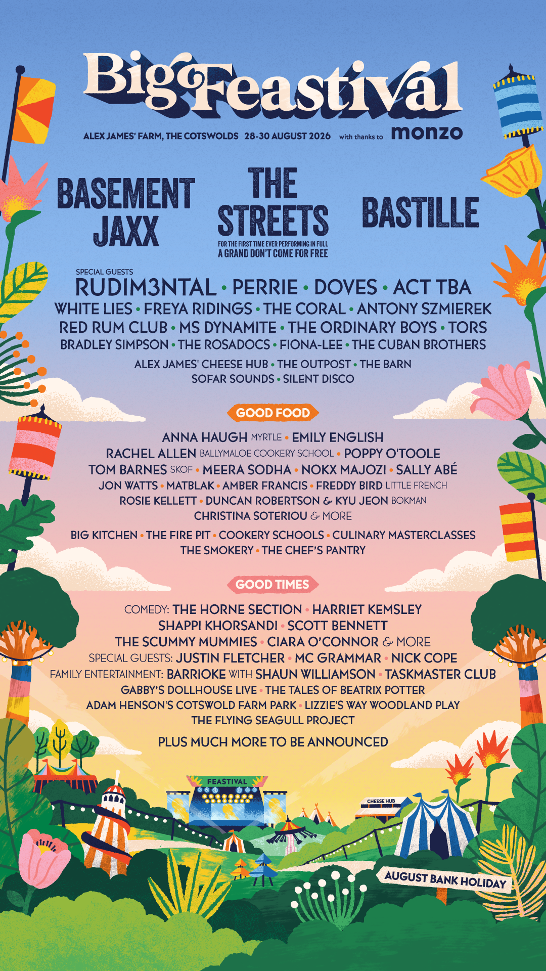 The Big Feastival Facebook ad