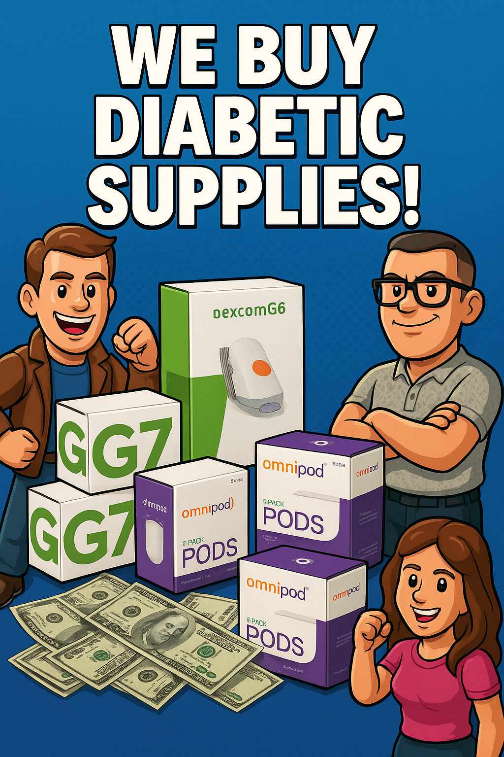 Cash For Diabetic Supplies Las Vegas - We Buy Diabetic Supplies Facebook ad